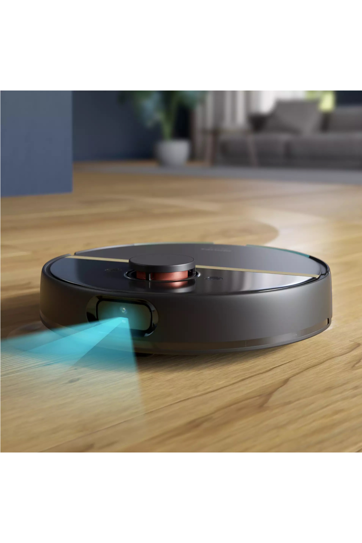 Ultra yüksek emiş güçlü Lazer Navigasyonlu Islak ve Kuru Robot Süpürge 4