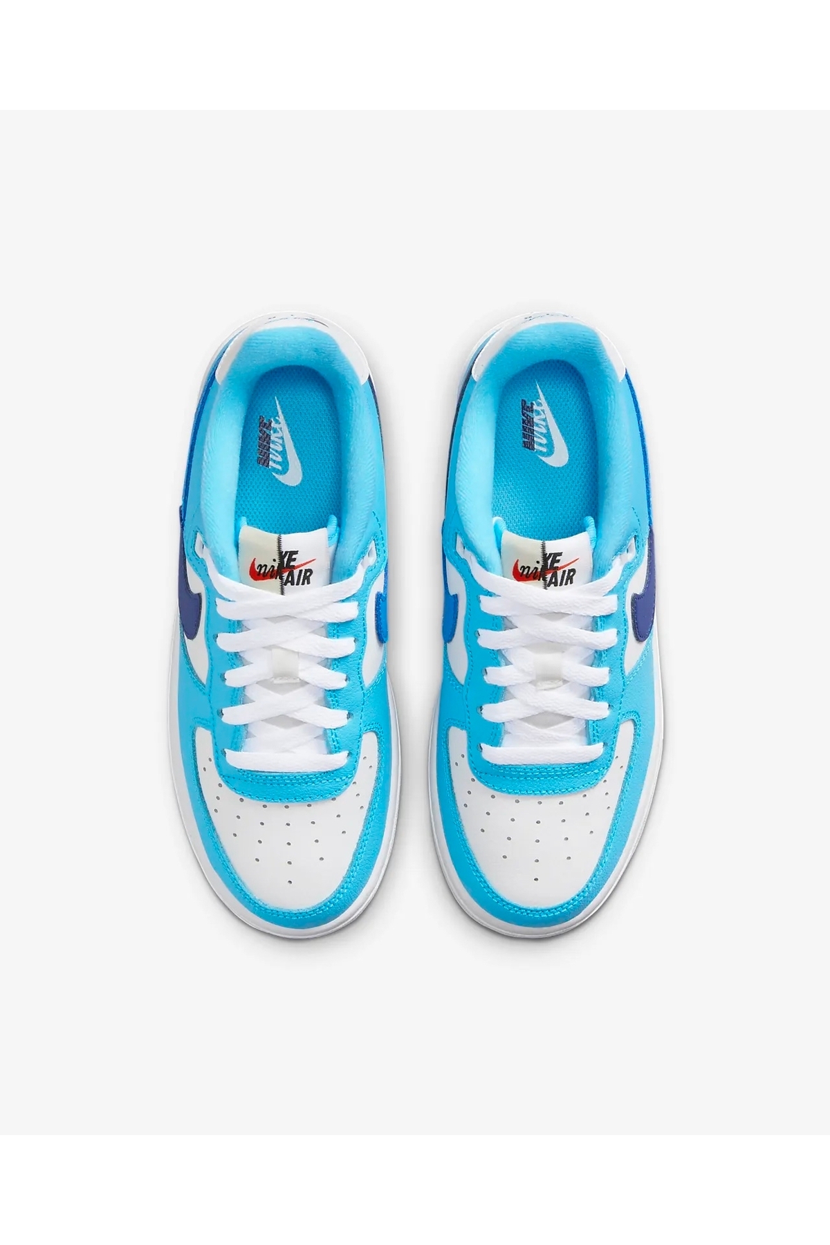 nike air force one bleu bébé