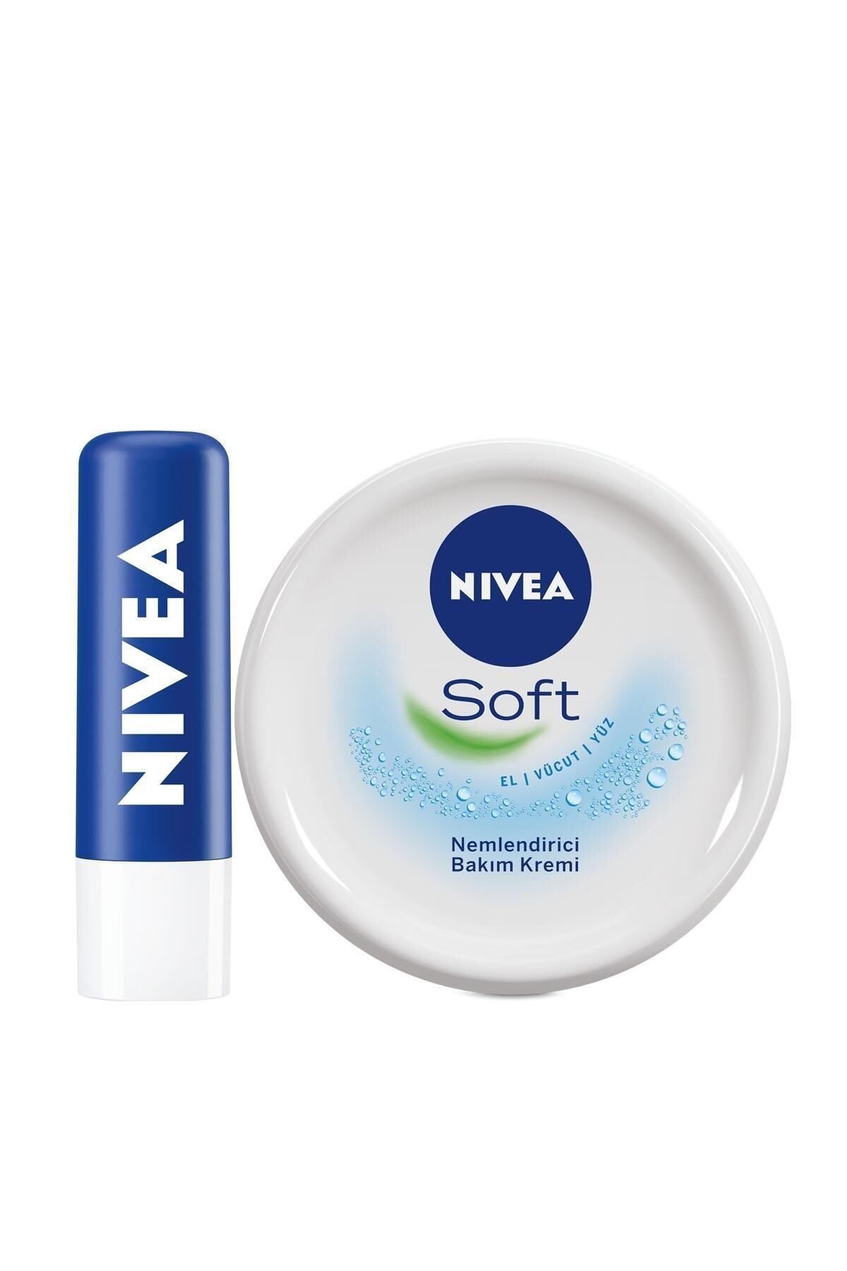 NIVEA Lip Essential Care 4,8 г Мягкий 300 мл НАБОР.NVE.163