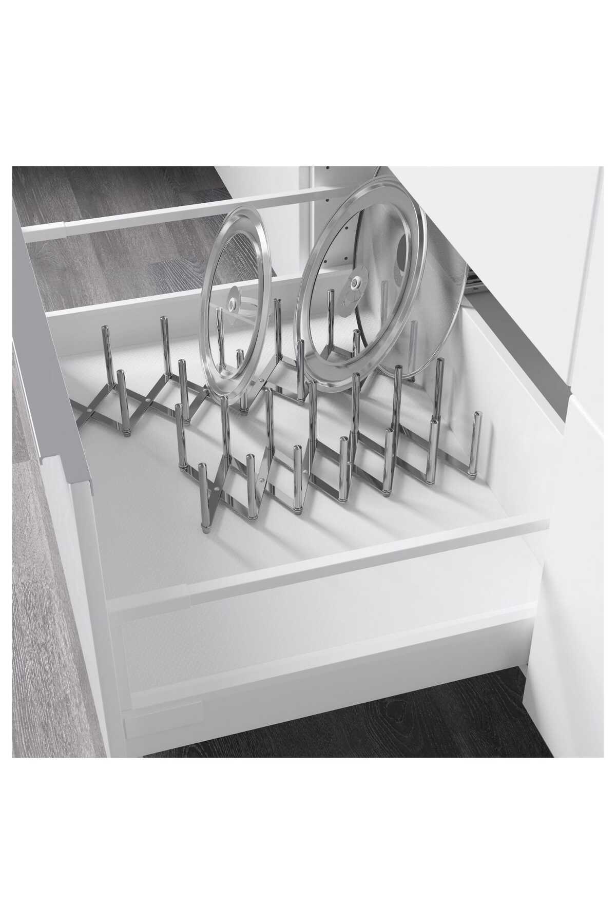 Cookware Lid Stainless Steel Extendable