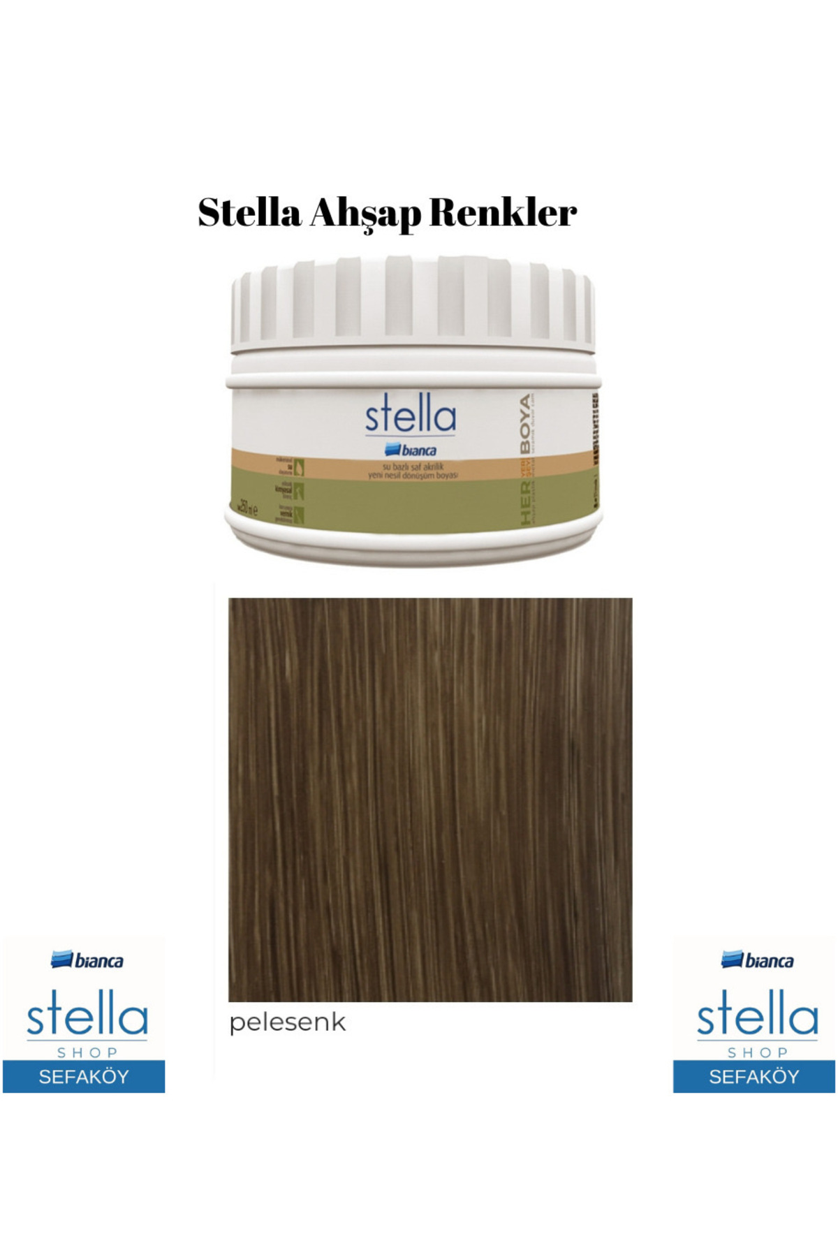 Bianca Stella Ahşap Renkler 250 ml