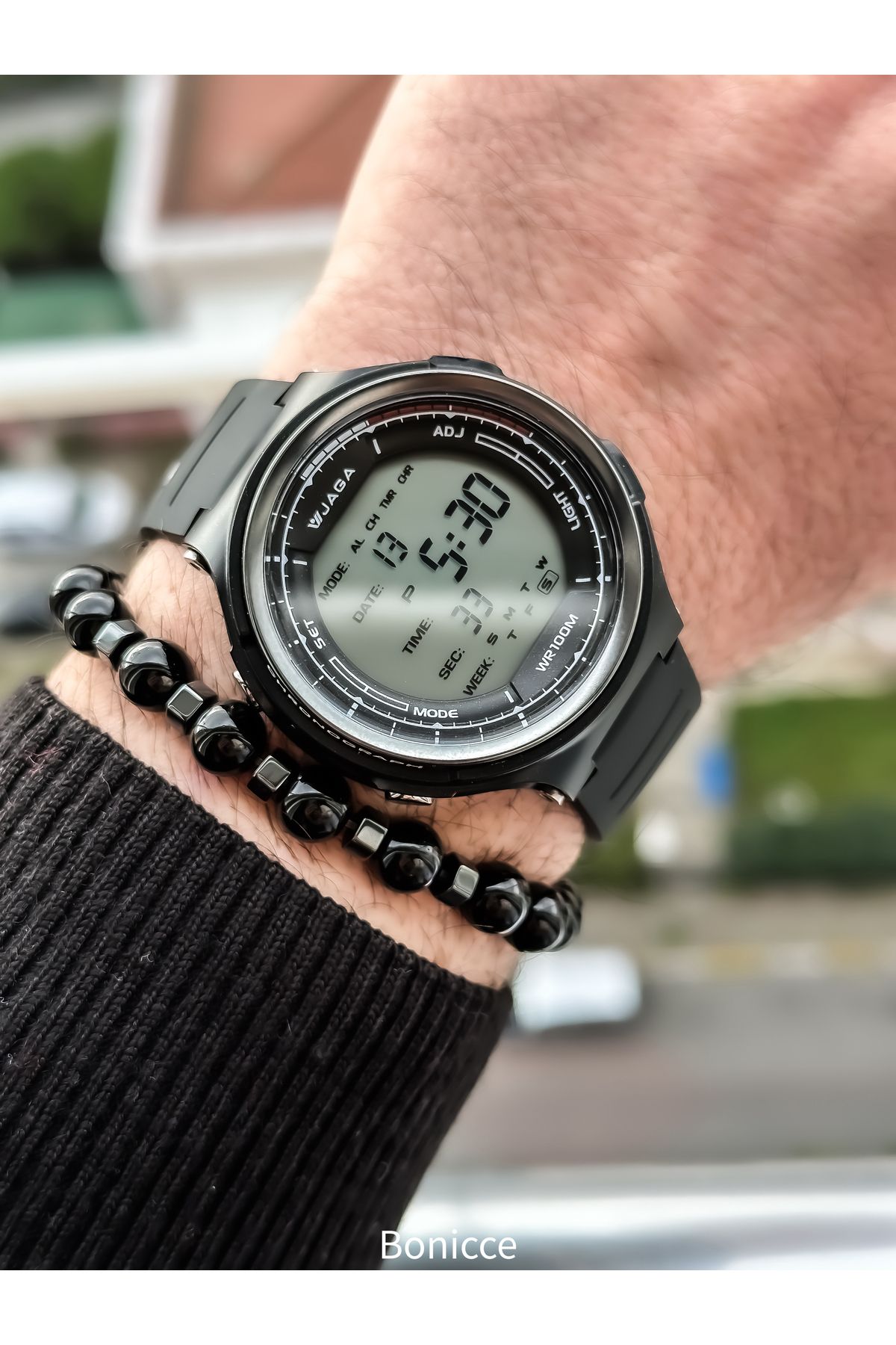 Jaga stainless steel back water resistant shop