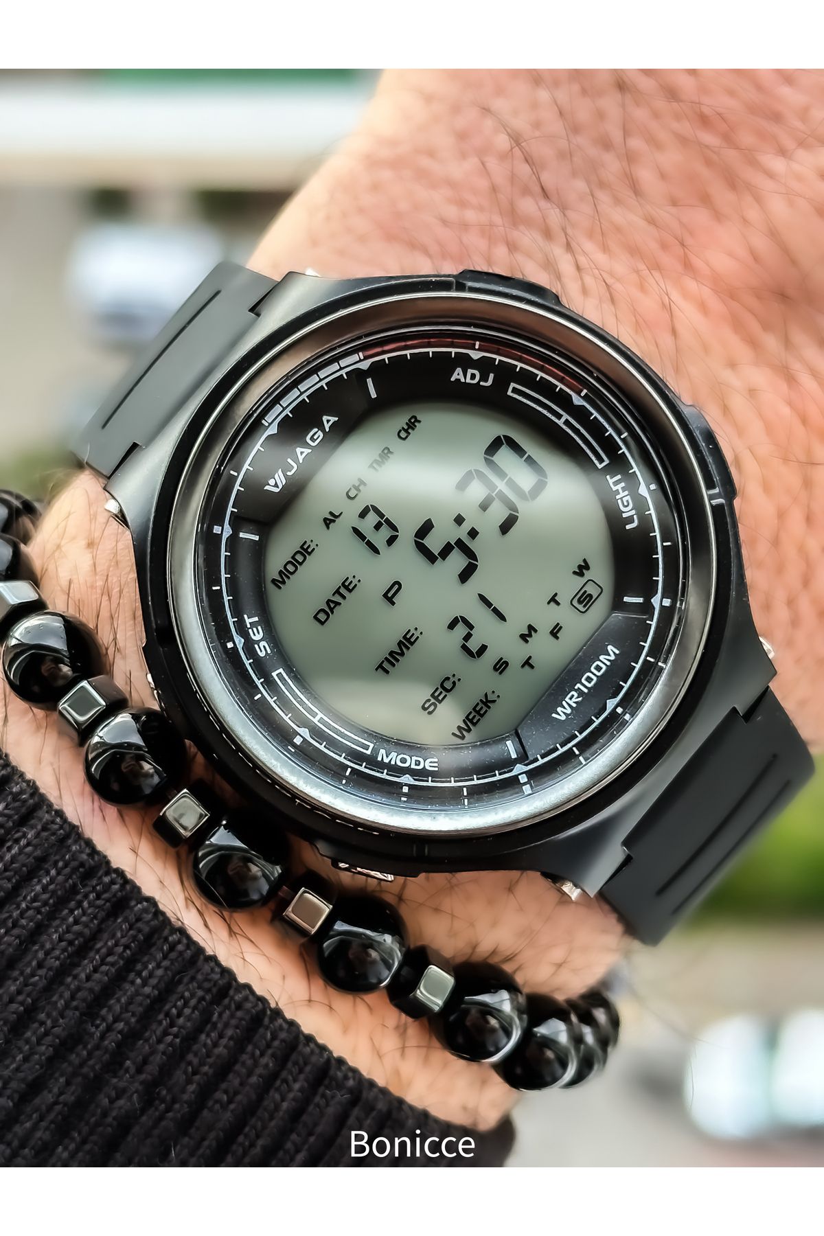 Jaga stainless steel back water resistant sales