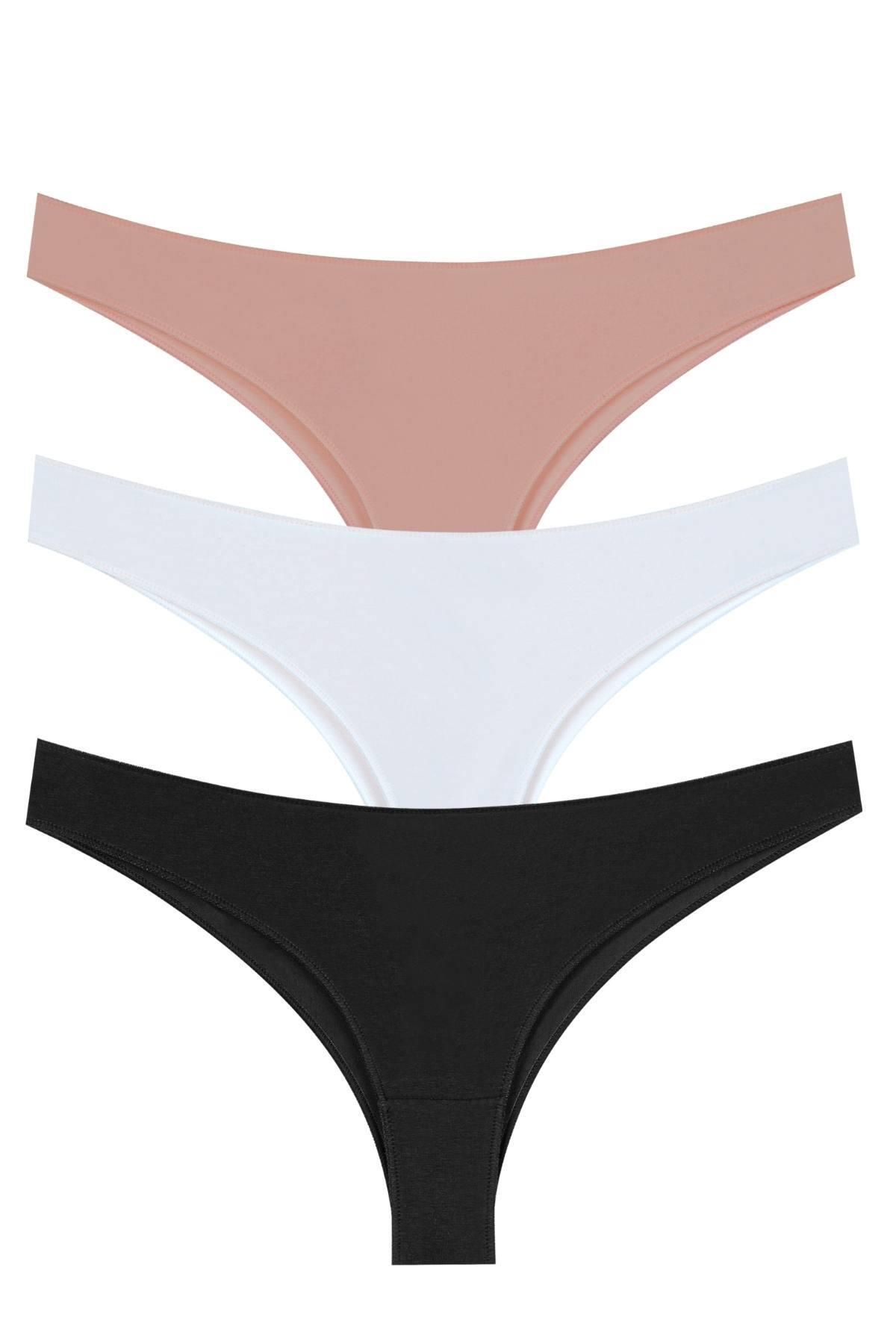Tutku Women's Black Thermal Underwear Bottom Top Set Thermal Set