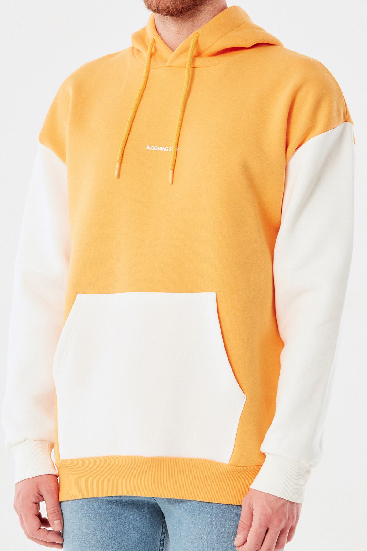 Fulla Moda-Farebná oversize mikina s kapucňou 6