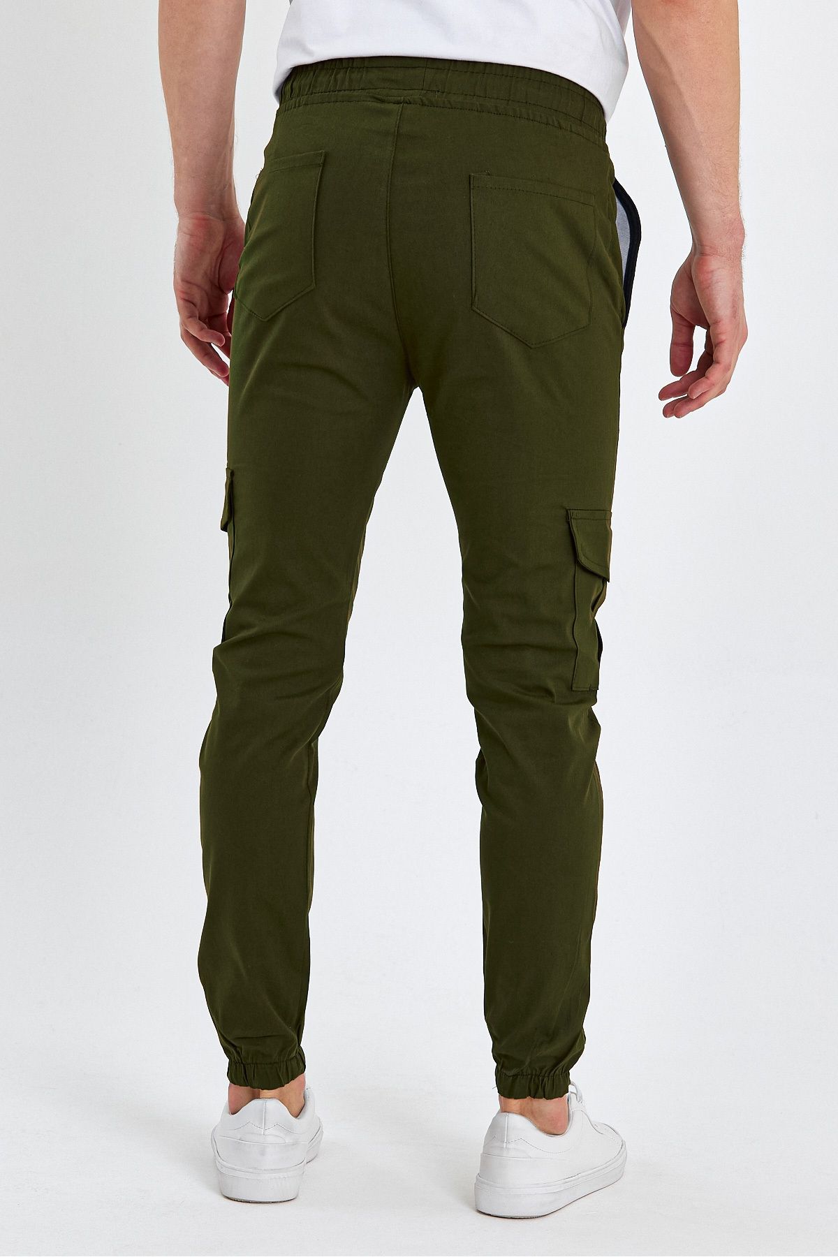 Green khaki 2025 pants mens