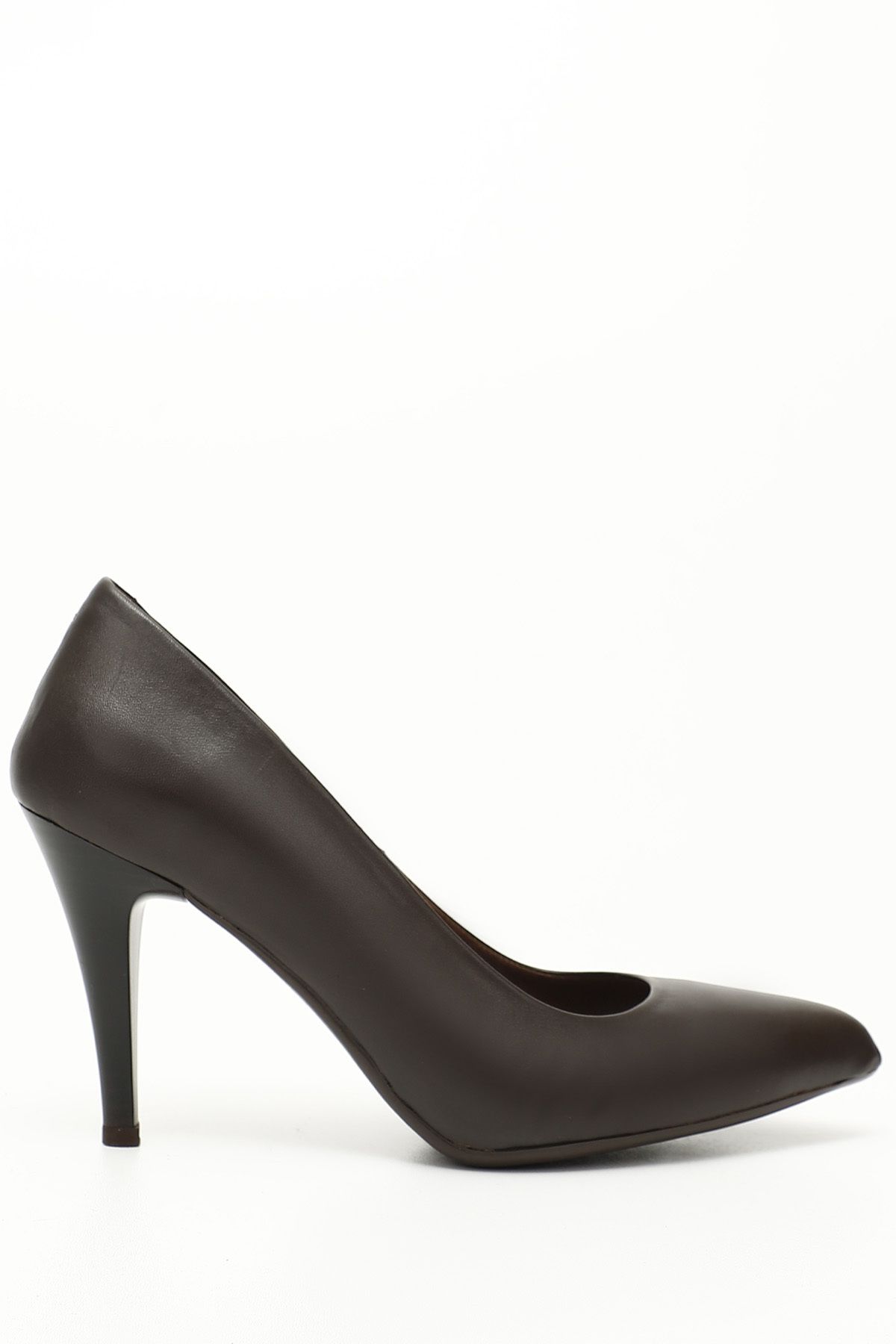 Dark brown deals leather heels