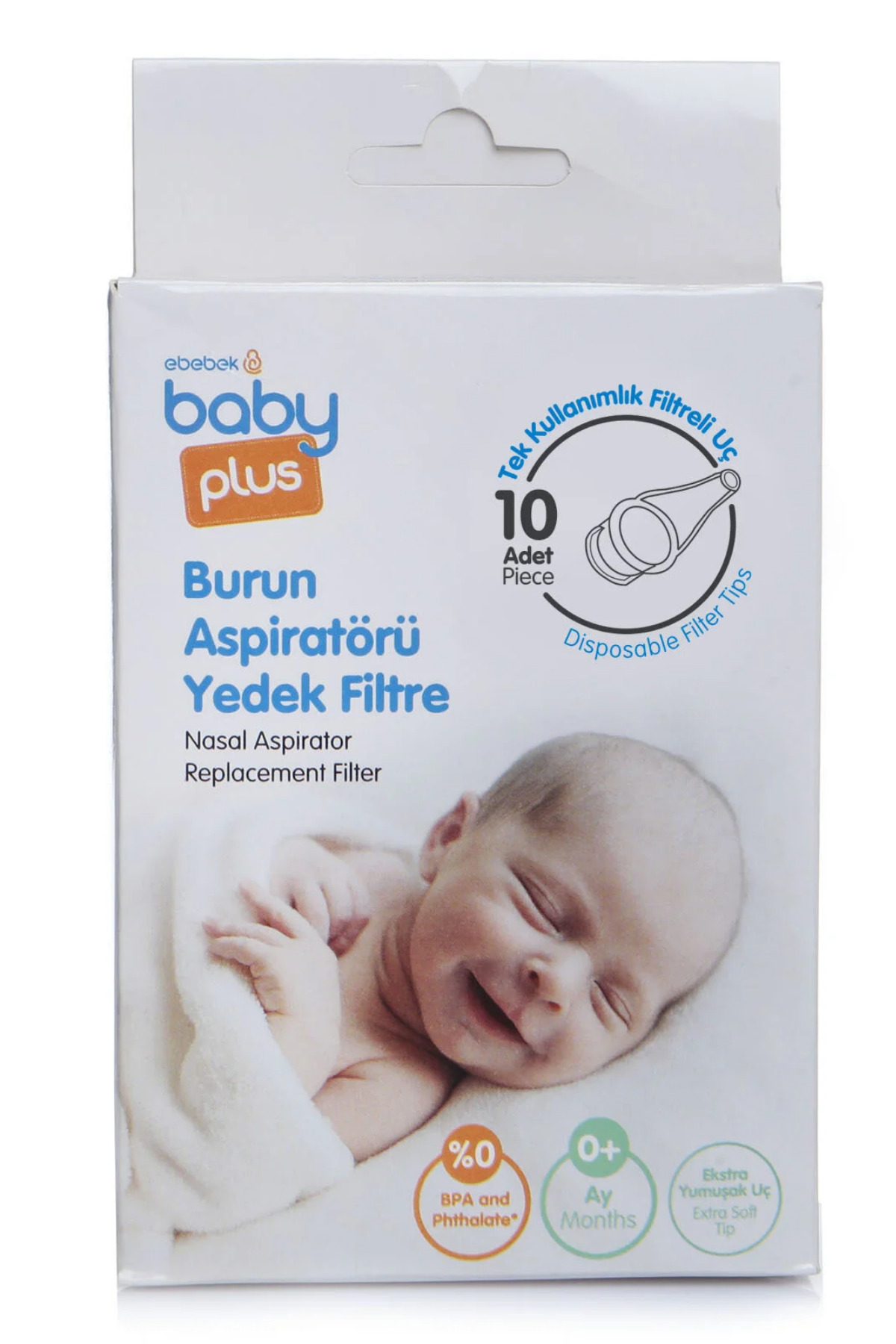 Baby Plus Uyumlu Nazal Burun Aspiratörü Yedek Uç / Nazal Burun Aspiratörü Yedek Filtre fotoğrafı 2 (önizleme)