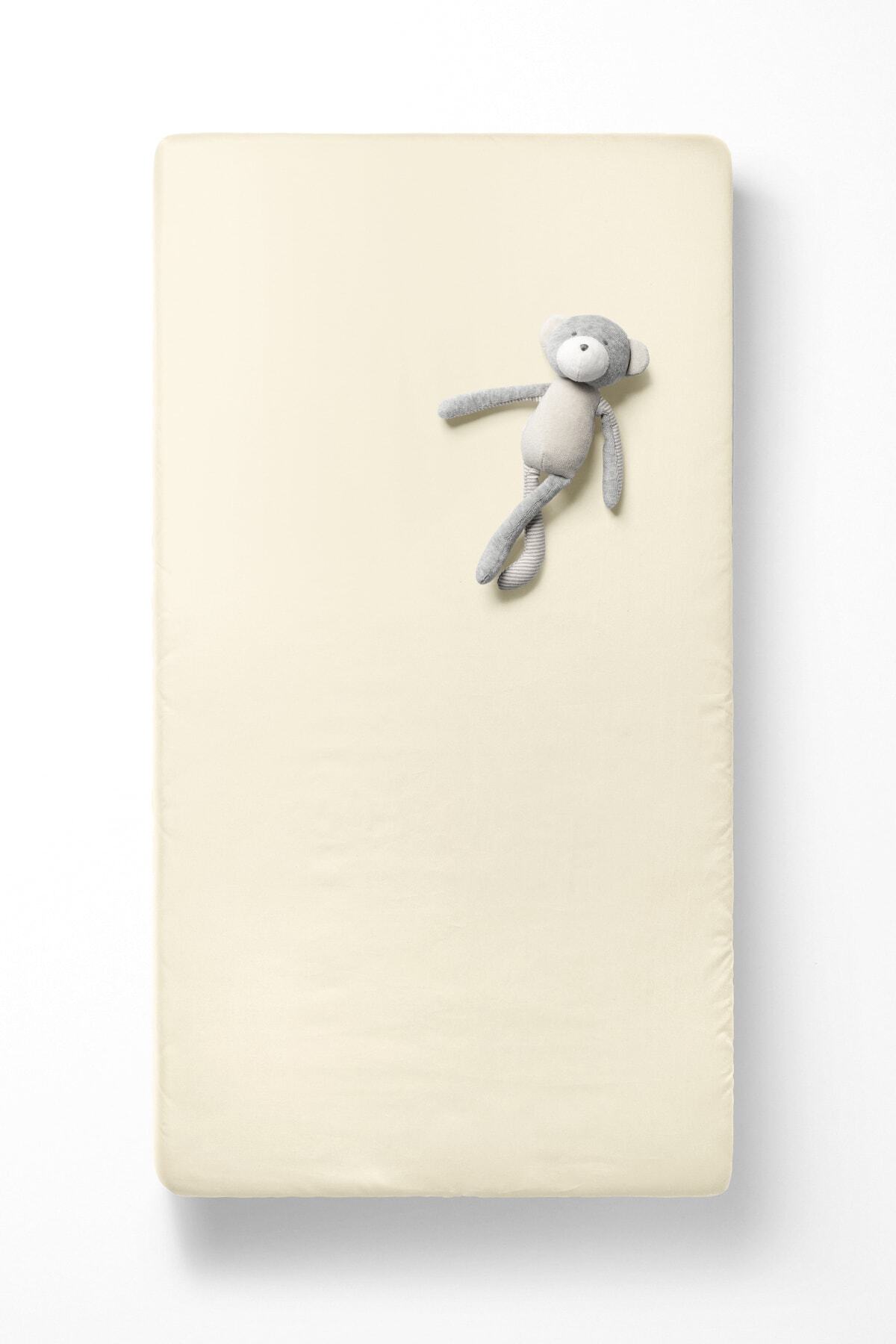 سرویس ملحفه یک نفره  بژ Evmila | 76182 اورجینال - تصویر 2