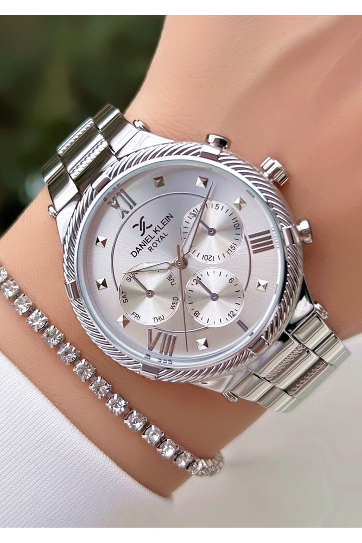 Daniel klein cheap chronograph settings