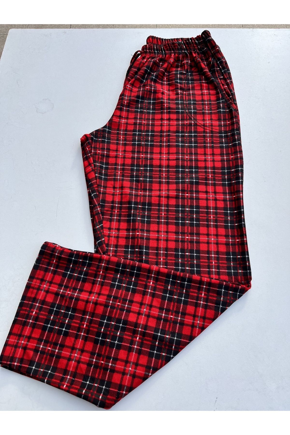 Plus Size Plaid Pajama Pants