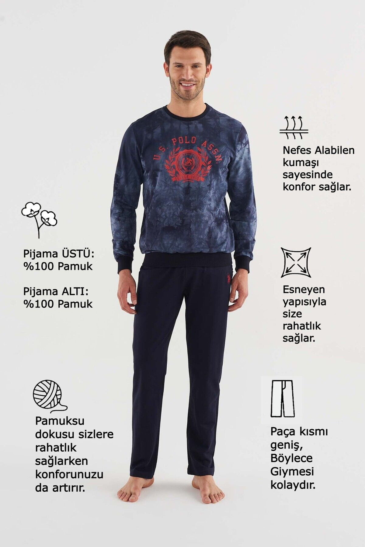 U.S. Polo Assn. 023K1.Z.8ET6.A.1GR8.P U.S. POLO Assn. Men s Pajama