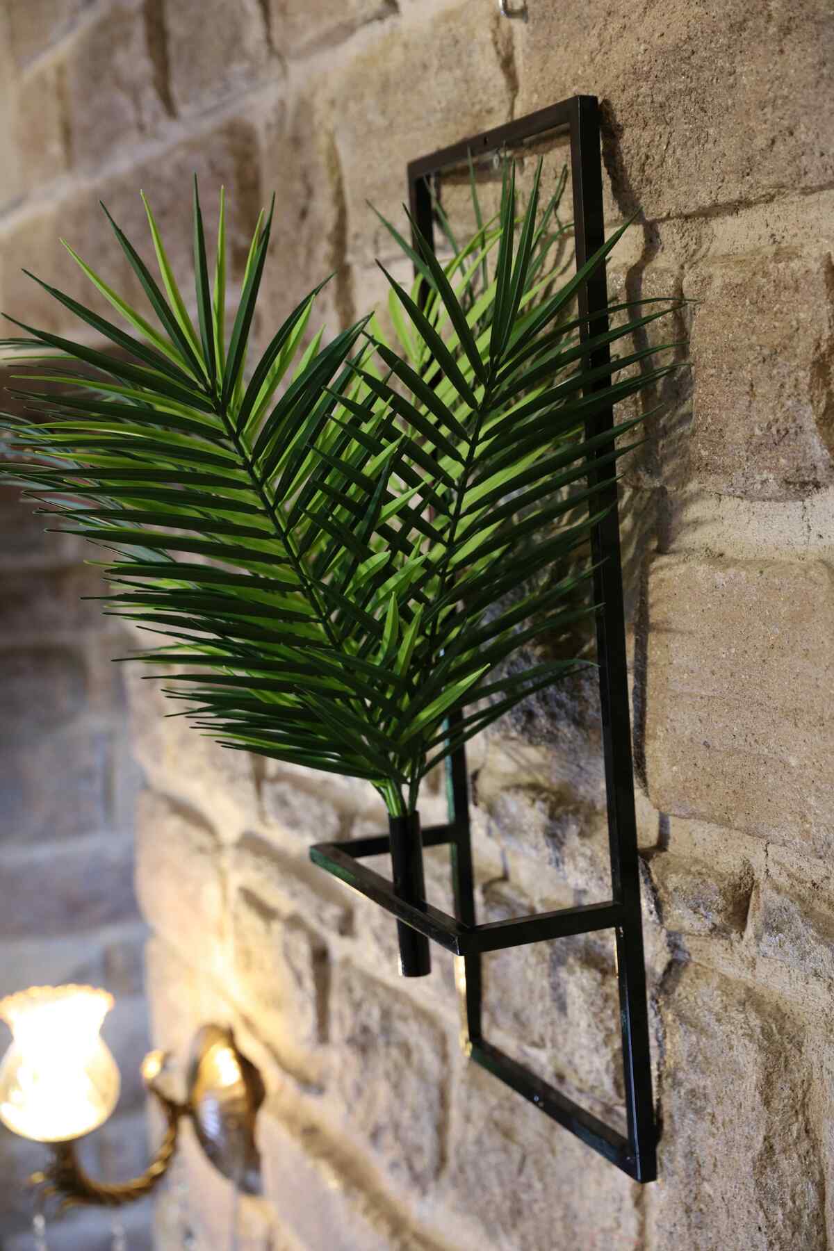 DS-DDS-M201 Artificial Flower Arrangement Wall Pot in Decorative Metal Flower Pot