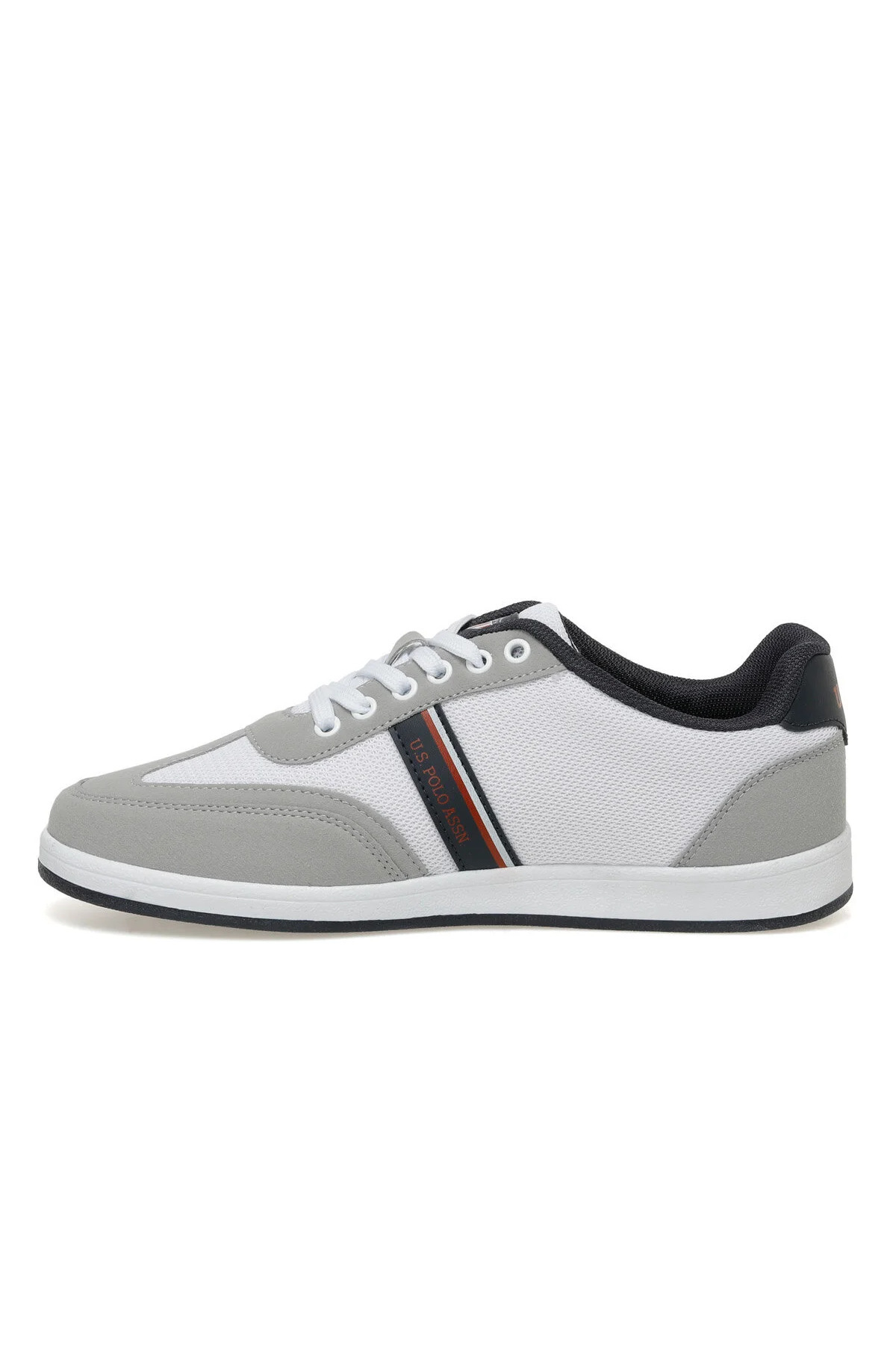 کفش U.S. Polo Assn. یو اس پولو مردانه طوسی برزنتی اورجینال - تصویر 3