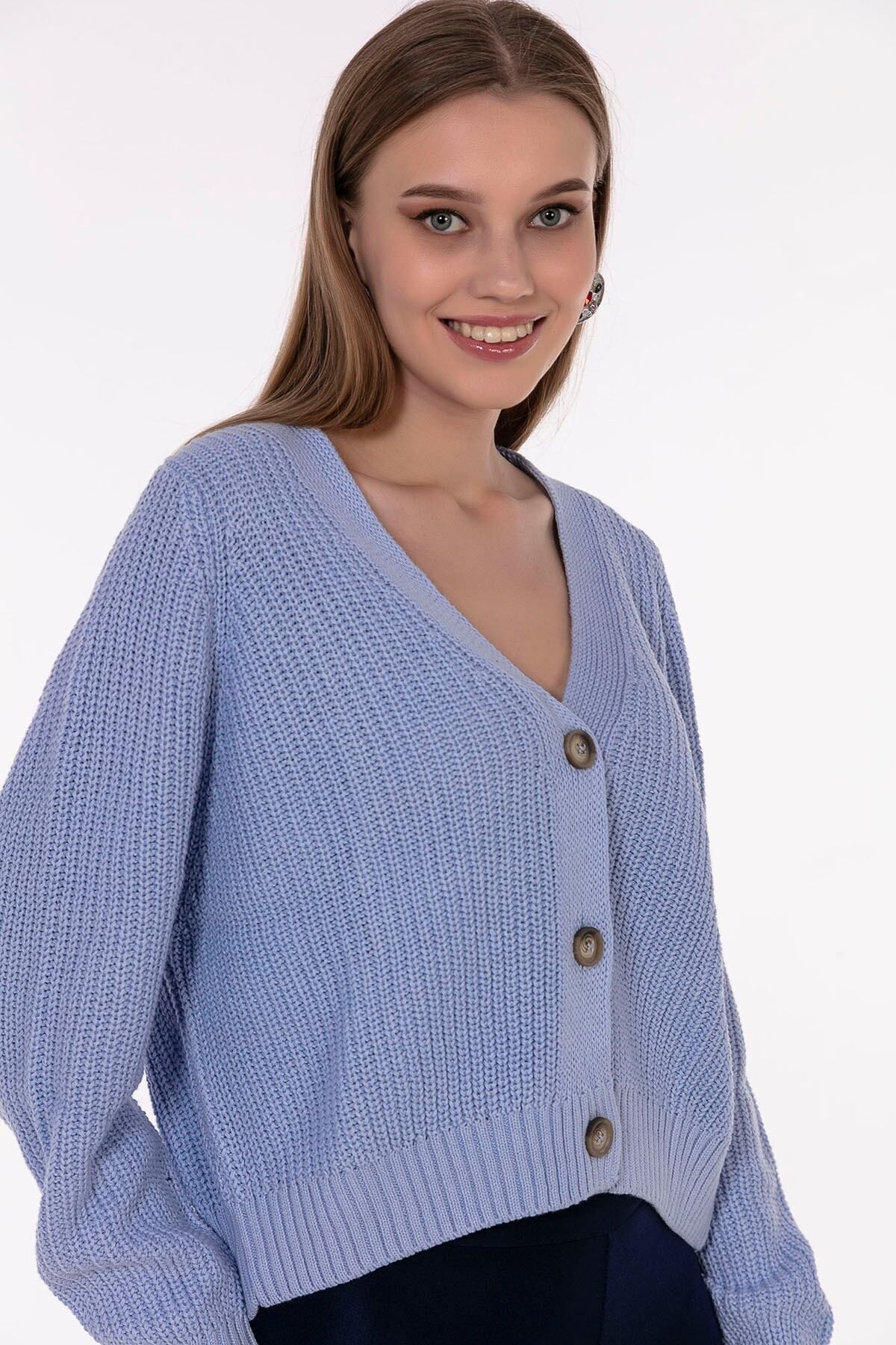 INFINITO FASHION-سترة تريكو نسائية 2101ıf 8817154 -1-4 5
