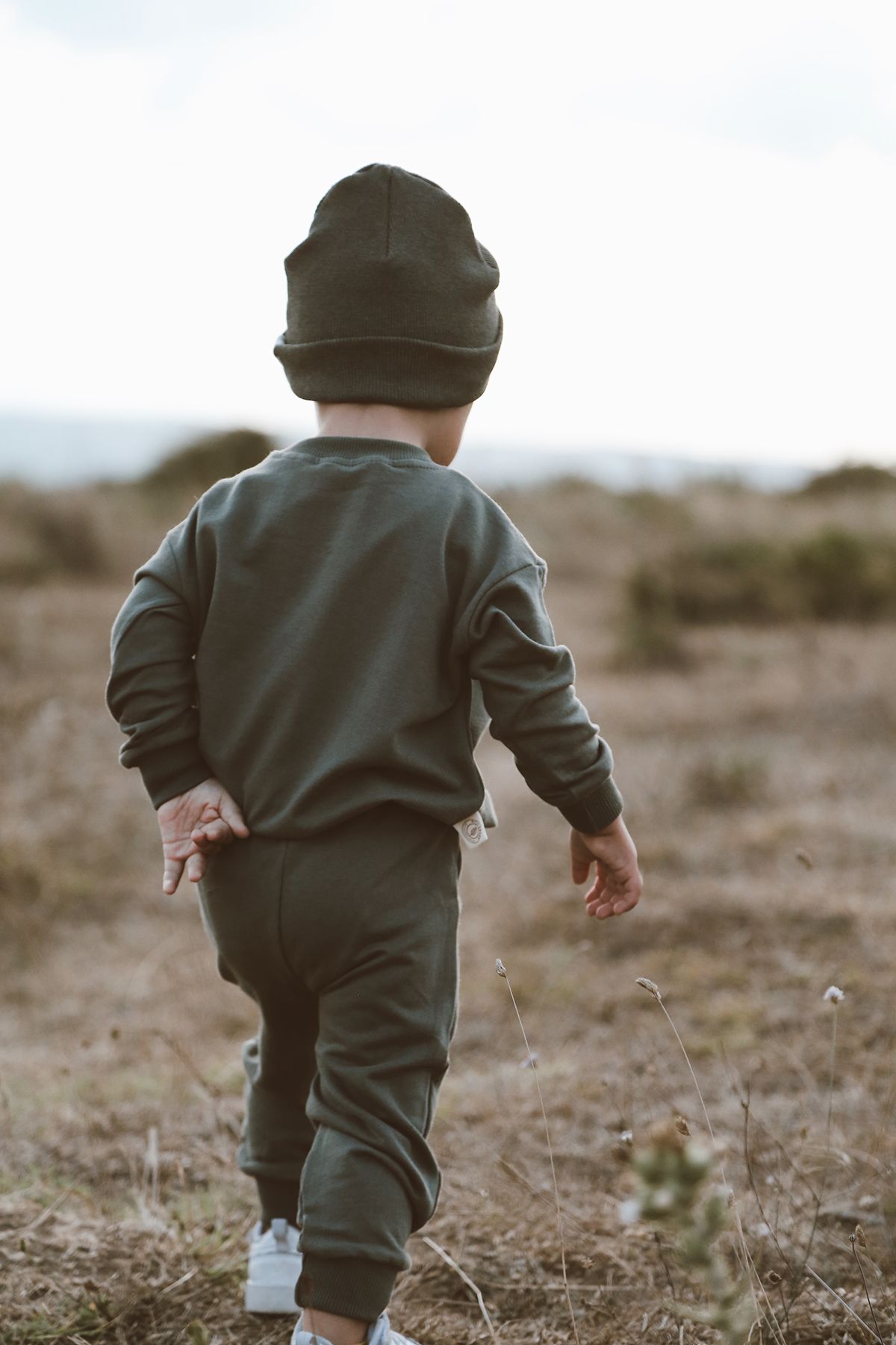 Baby boy deals khaki tracksuit