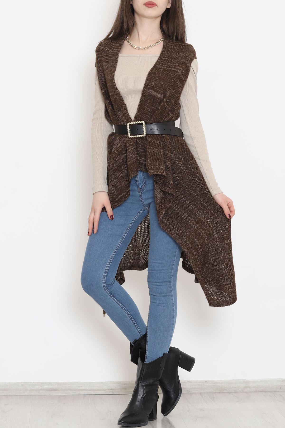 Knitwear Vest Brown1 - 11860.1748.