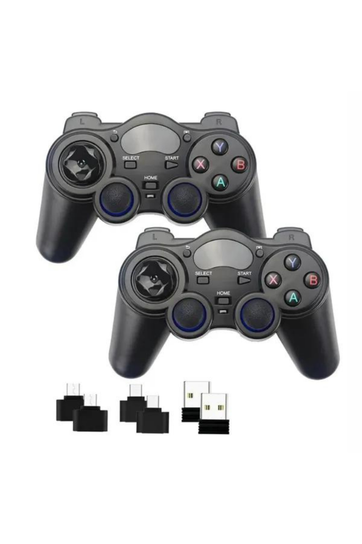 LOBO 2.4g Wireless 2Pcs Gamepad Wireless Gamepad Pc Ps3 Arm Tv Box Android Tv Phone/Tablet 2x