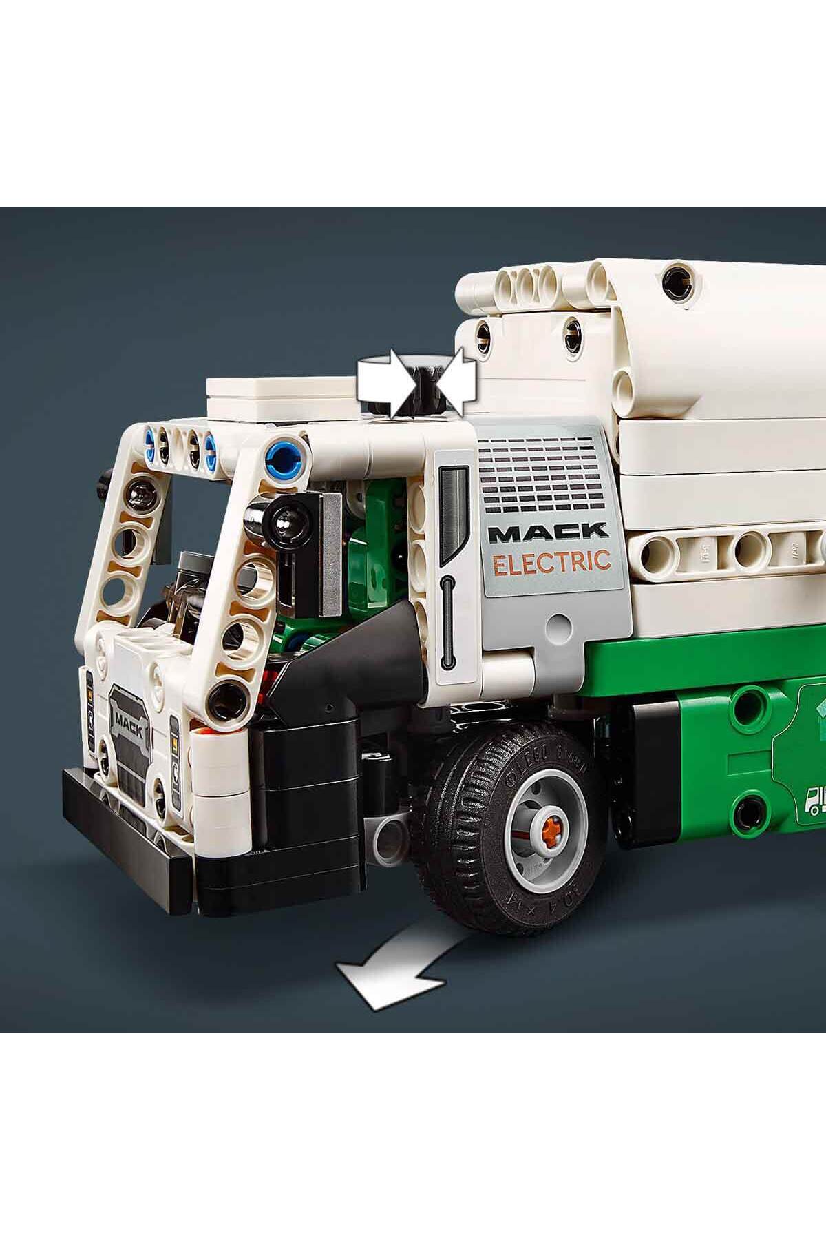 ® Technic Mack® LR کامیون حمل زباله برقی 42167 – برای کودکان ۸ سال به بالا دوباره عرضه شد
