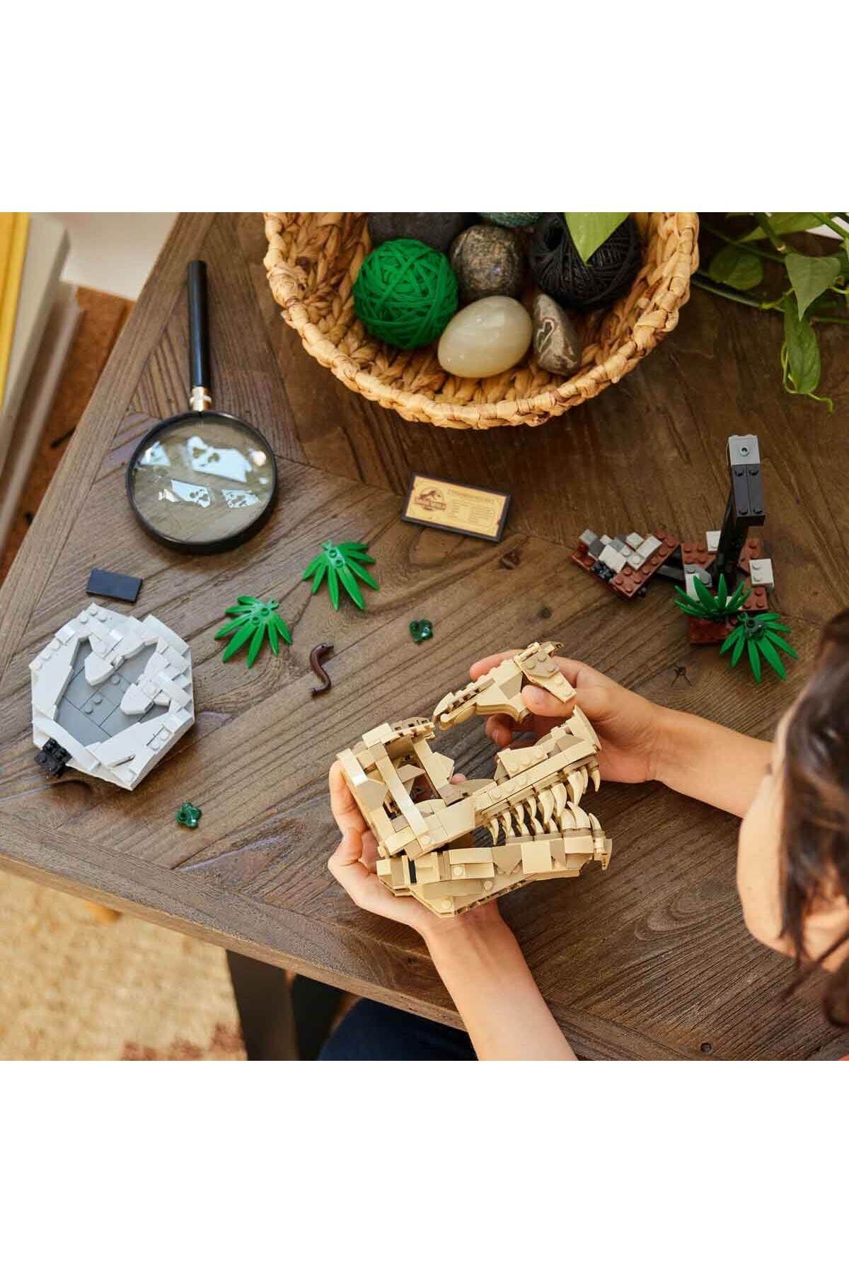 LEGO-Dinosaur Fossils: T. rex Skull 76964- for Kids Age 9 and up Ya 7