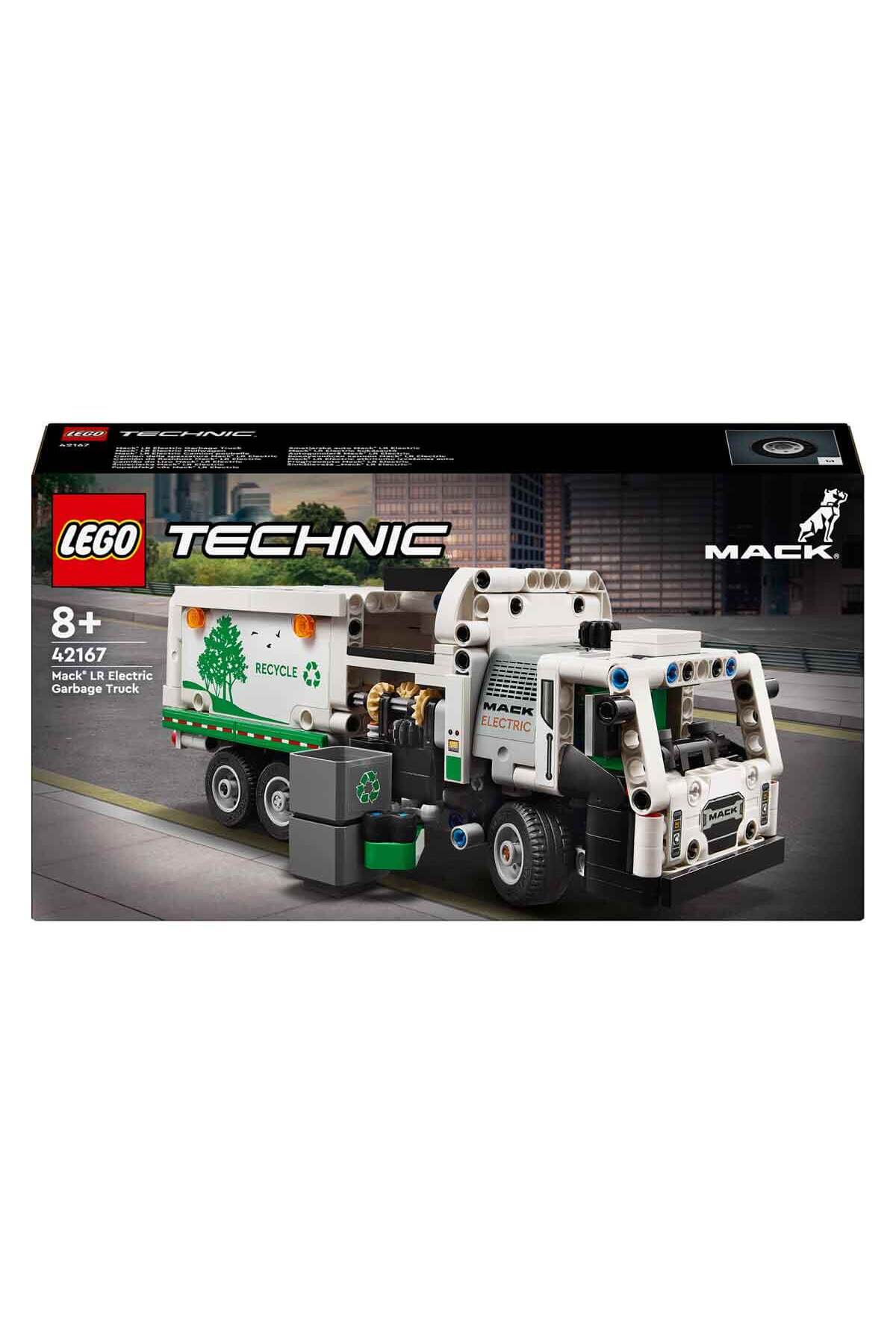 ® Technic Mack® LR کامیون حمل زباله برقی 42167 – برای کودکان ۸ سال به بالا دوباره عرضه شد