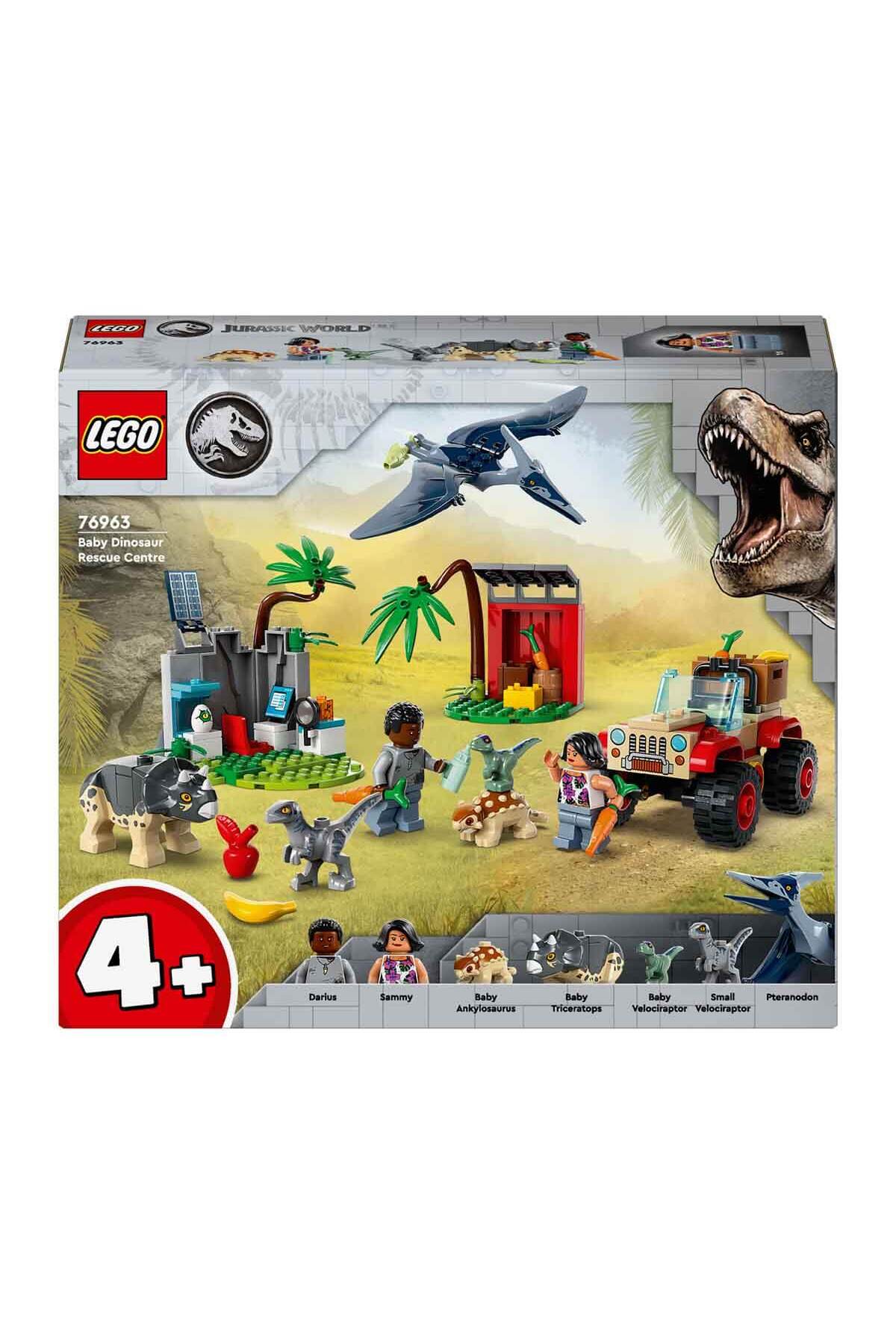 مرکز نجات نوزادان دایناسور جراسک ورلد ۷۶۹۶۳ – مناسب کودکان ۴ ساله و بالاتر