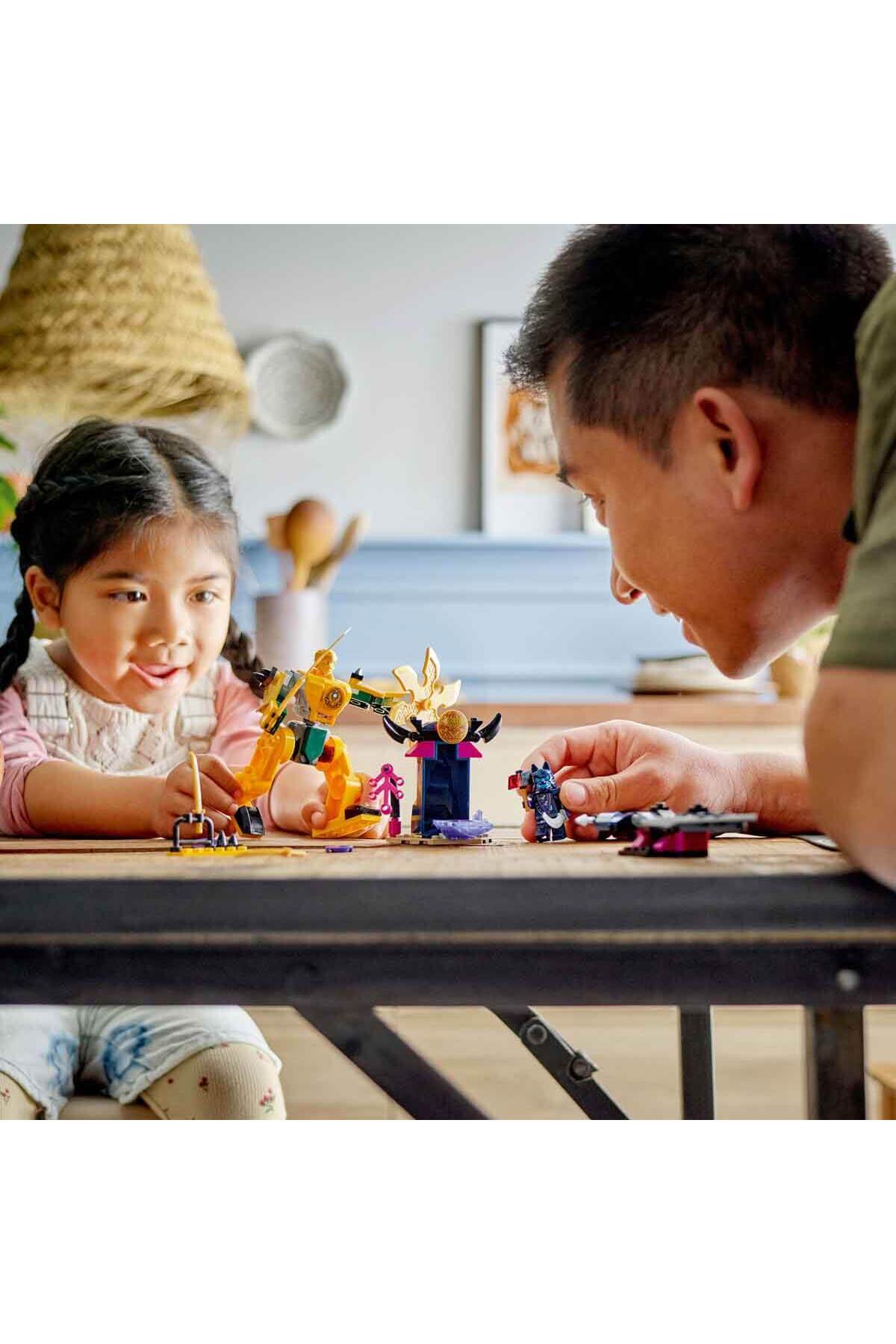 ® NINJAGO® ربات جنگی آرین 71804 – فیگور مینی آرین برای کودکان ۴ سال و بالاتر