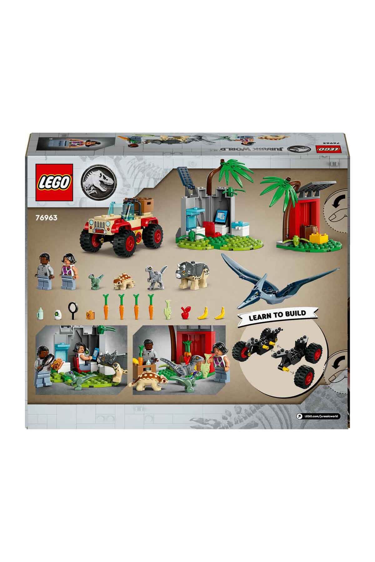 مرکز نجات نوزادان دایناسور جراسک ورلد ۷۶۹۶۳ – مناسب کودکان ۴ ساله و بالاتر