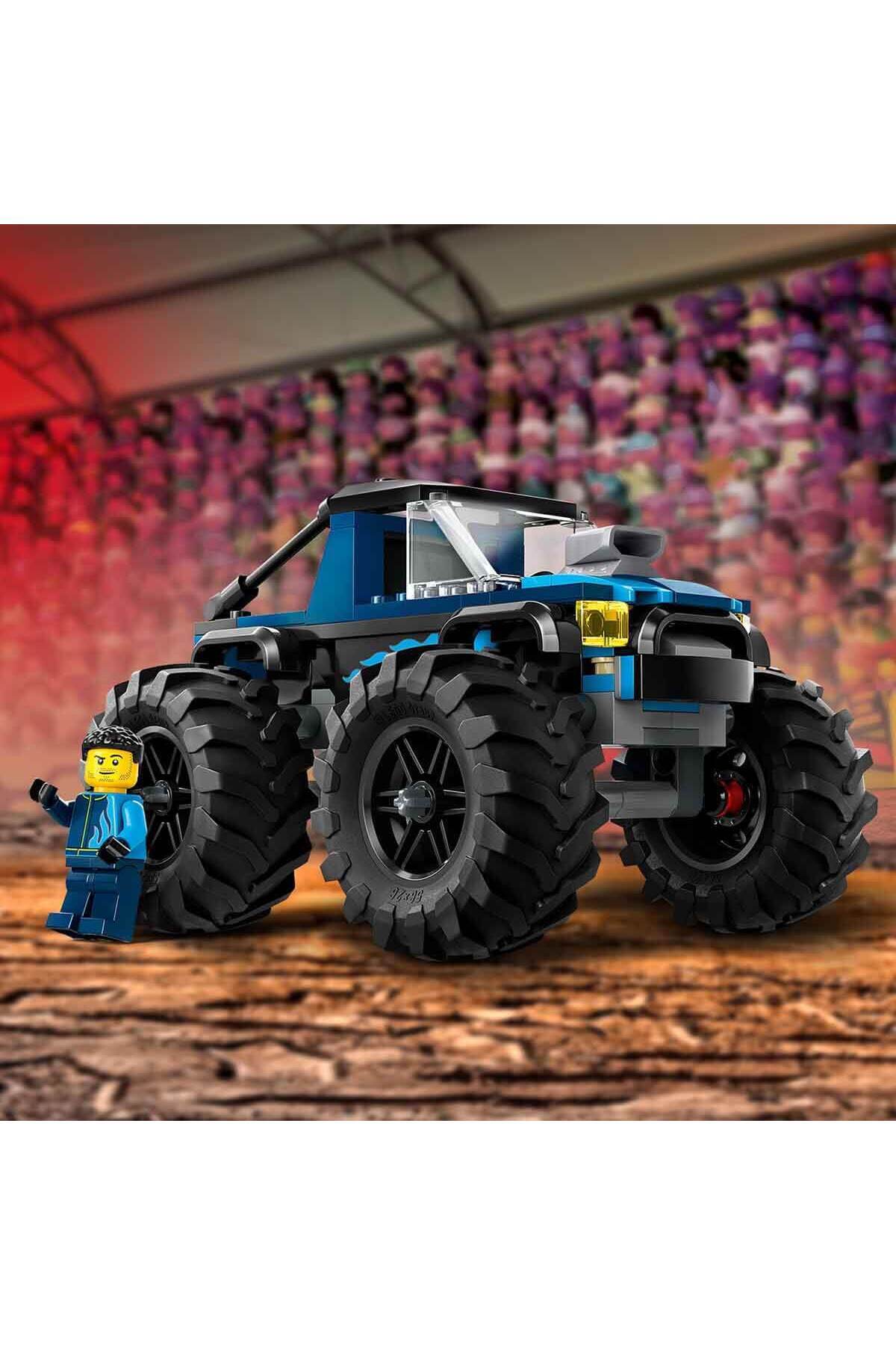 ® City Blue Monster Truck 60402 - خلاقانه با وانت برای کودکان ۵ سال و بالاتر