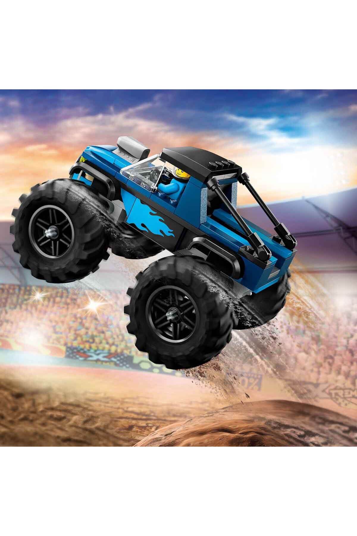 ® City Blue Monster Truck 60402 - خلاقانه با وانت برای کودکان ۵ سال و بالاتر
