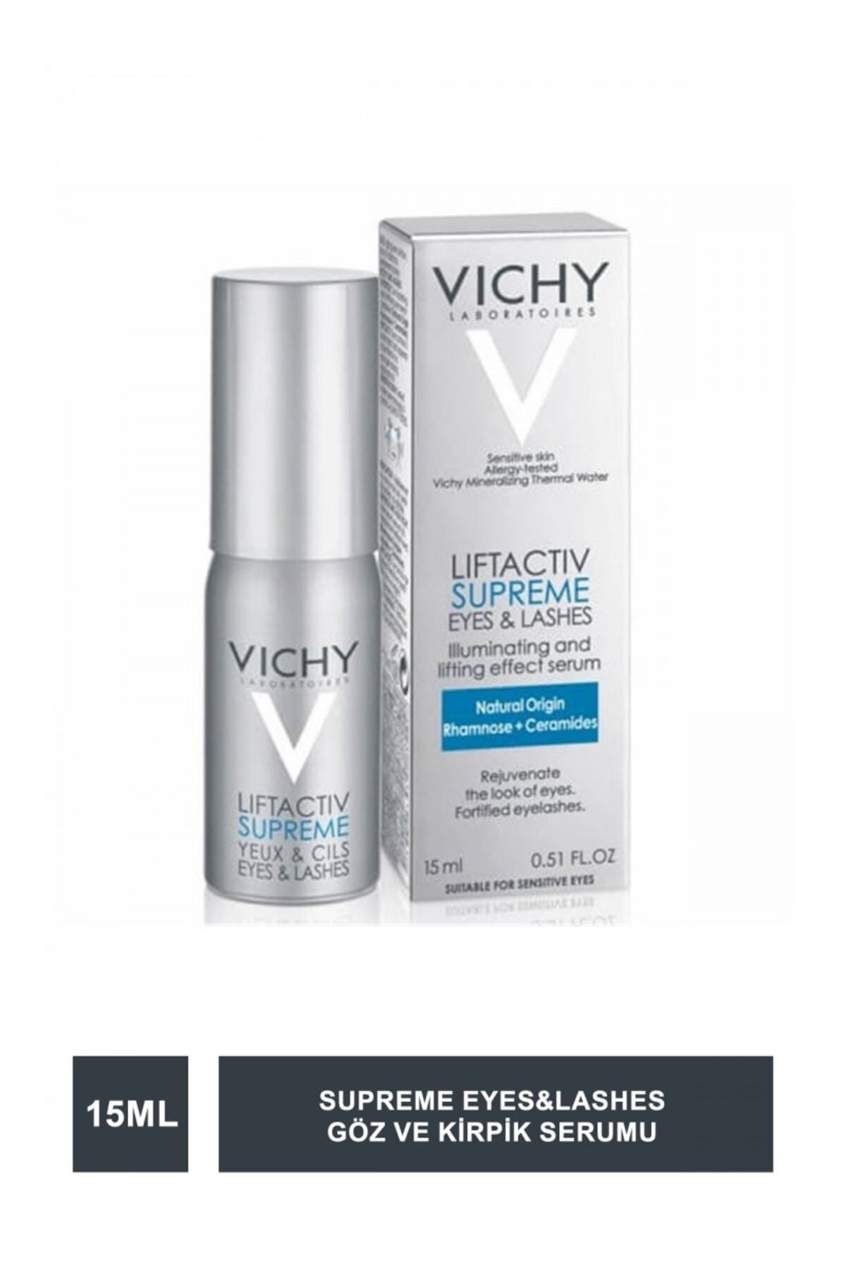 Vichy جوانسازی چشم و مژه: سرم ضد پیری و تقویت کننده مژه 15 میلی لیتر