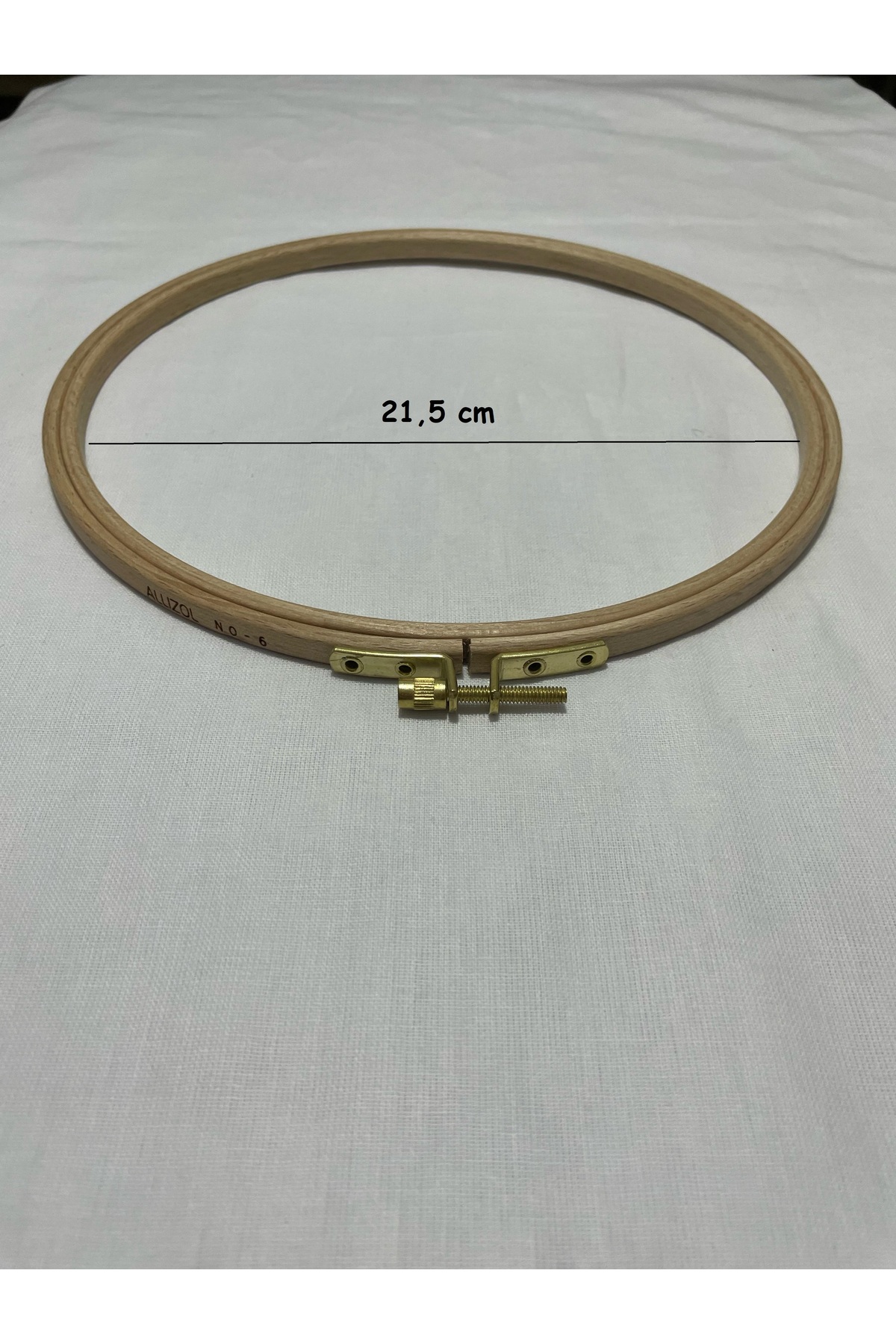 Allizol Screw Wooden Embroidery Pulley (AL 202-6), Punch Pulley (SINGLE PULLEY of 21.5 CM)