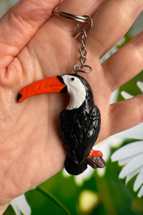 Chic Shoppine Tukan Kuşu Mini Anahtarlık