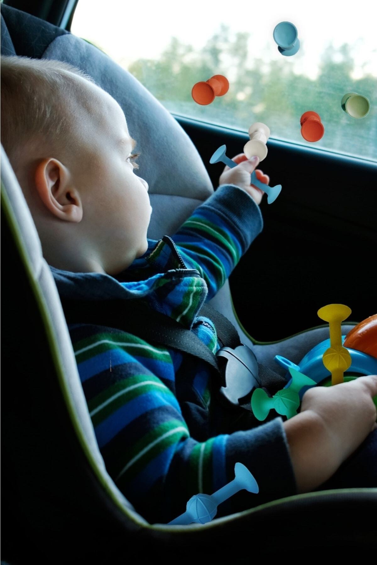 اسکوئیگز: اسباب‌بازی آموزشی حسی فیدجت، بلوک‌های ساختنی ۲۵ تکه مولکول وکیوم