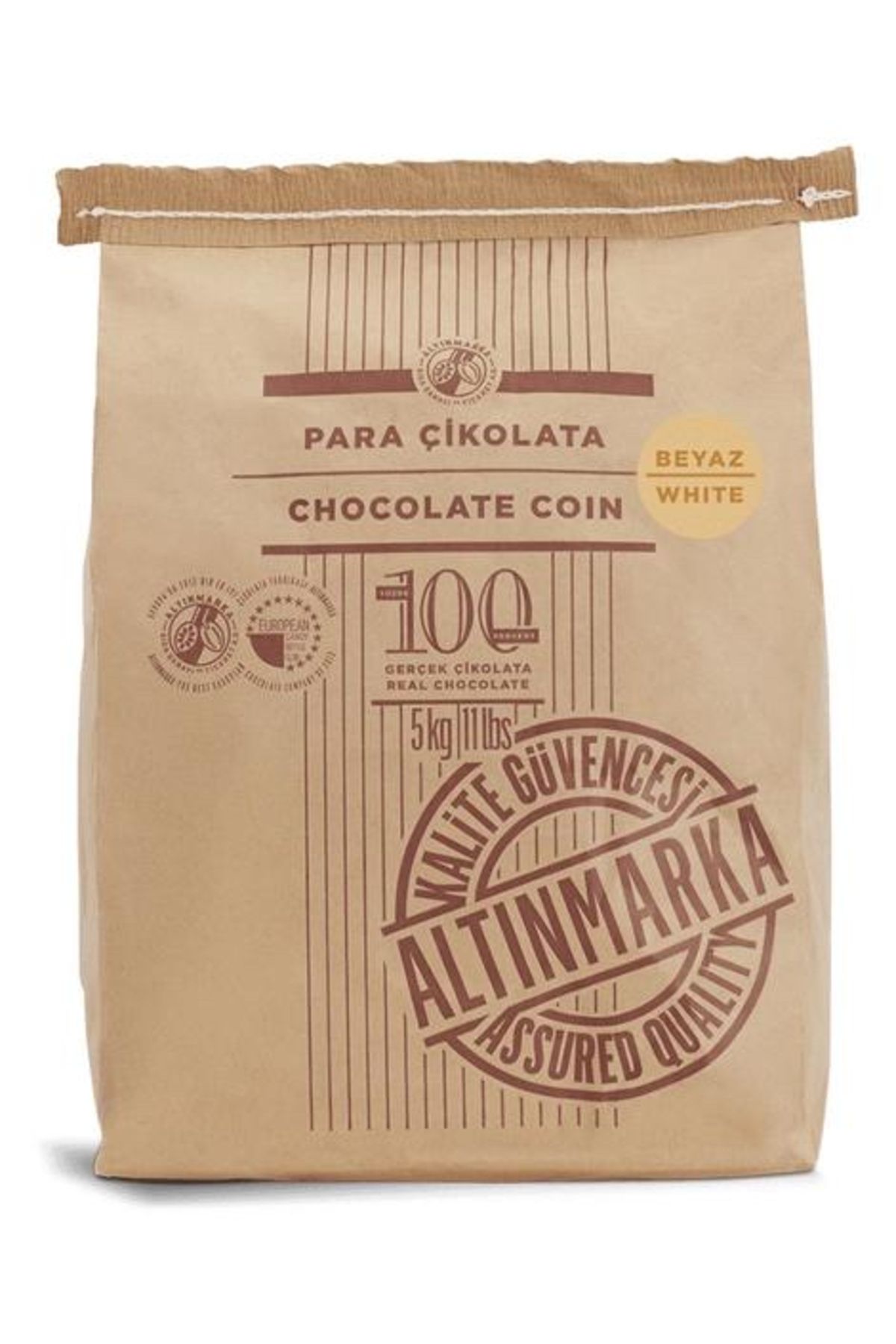 Altınmarka Alt248 Beyaz Para Çikolata 5 Kg