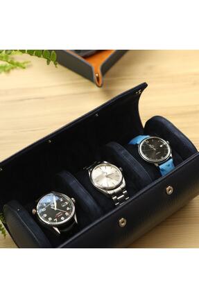 Onywatch Cousteau Gerçek Deri Saat Kutusu