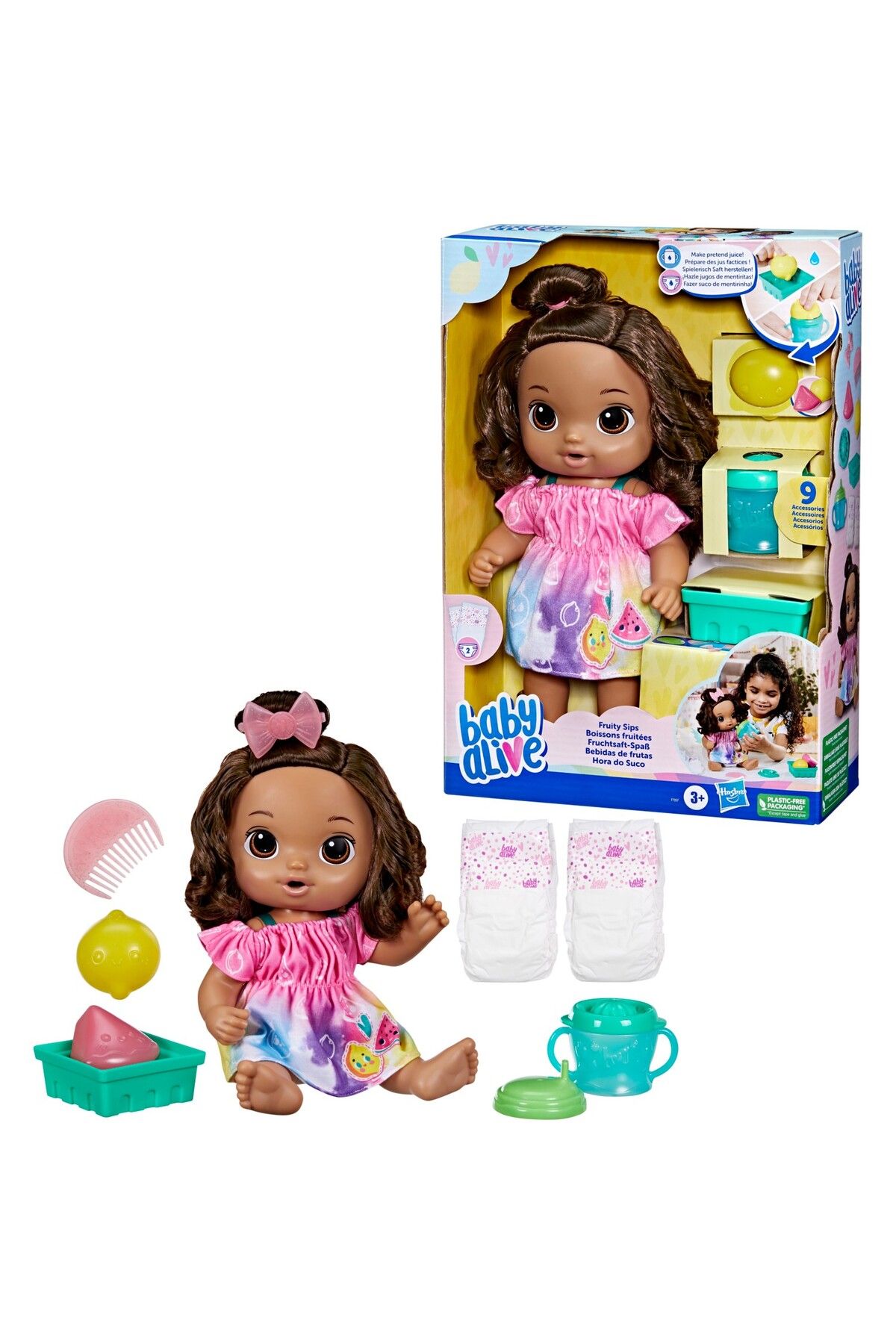 Hasbro-Esmer Baby Alive Fun Slits with My Baby 2