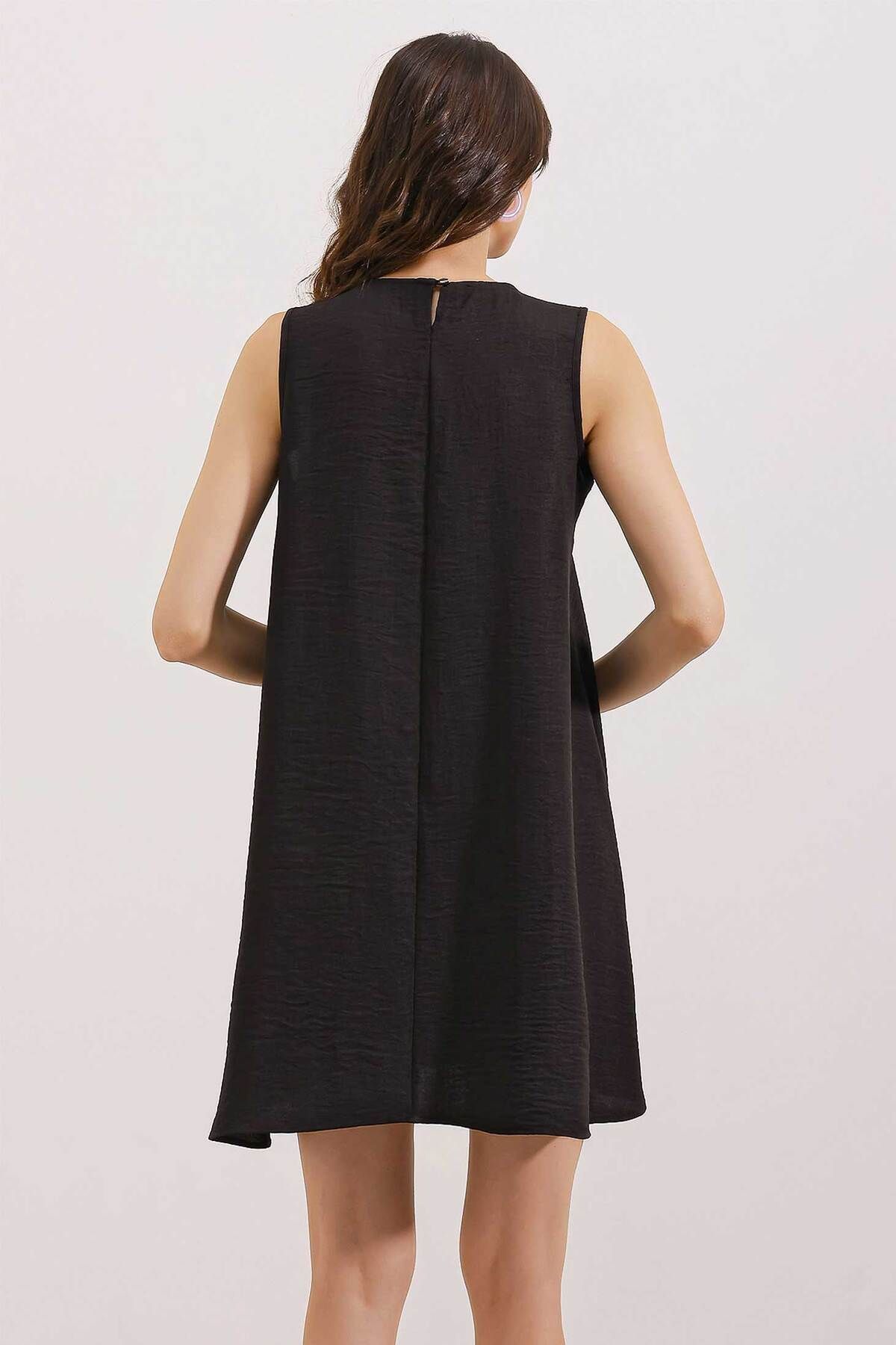 Bigdart-2444 Rochie Mini In - Neagra 4