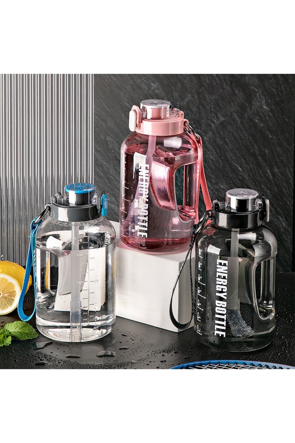 قمقمه ورزشی آب SUHVEE جریان فعلی BPA رایگان 2.5 لیتری بدن سازی MATARA teknotrust