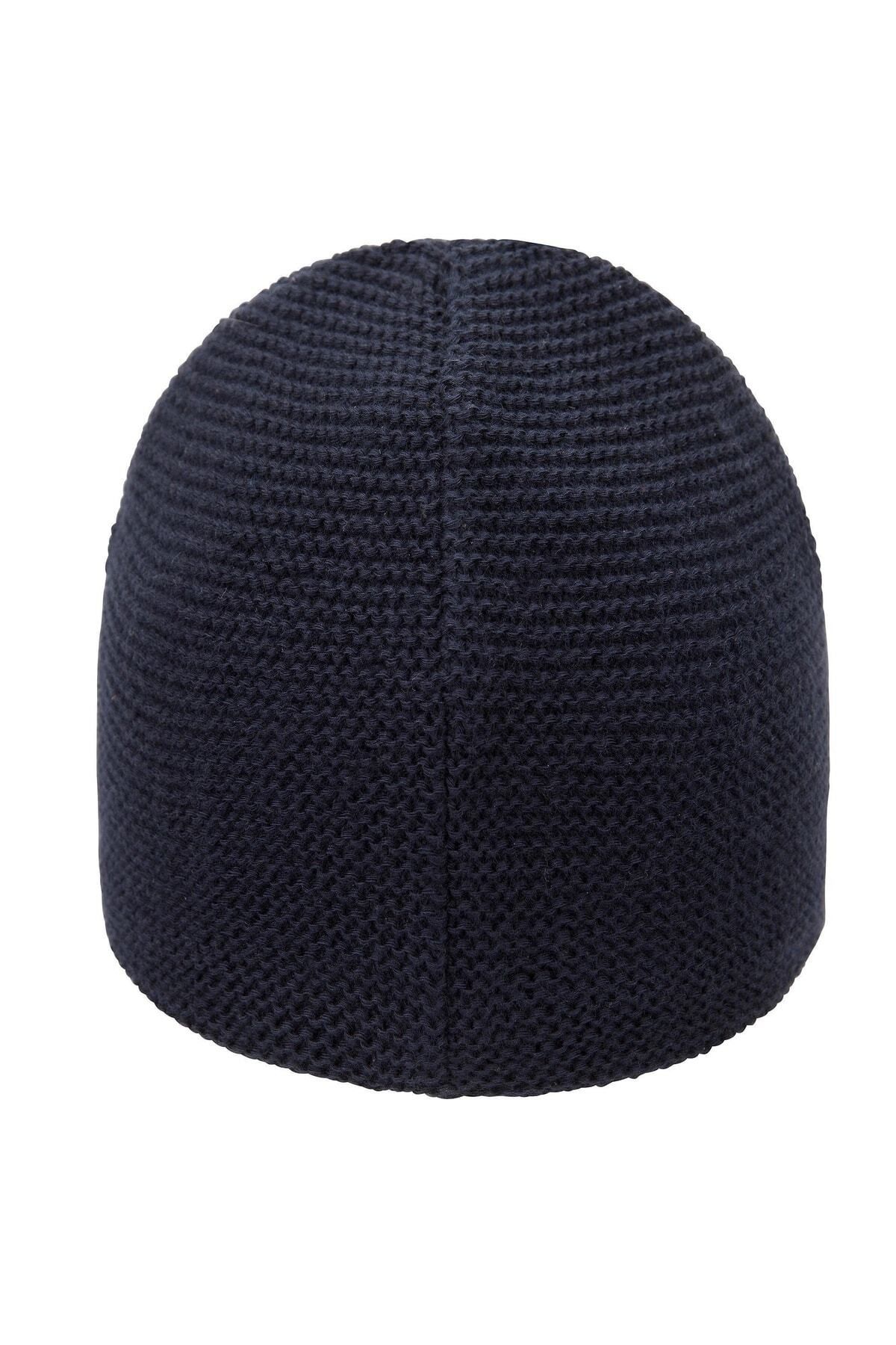 کلاه بافتنی مشکی مردانه و زنانه Tribord Adult Sailing Beret Navy Blue 100 Decathlon