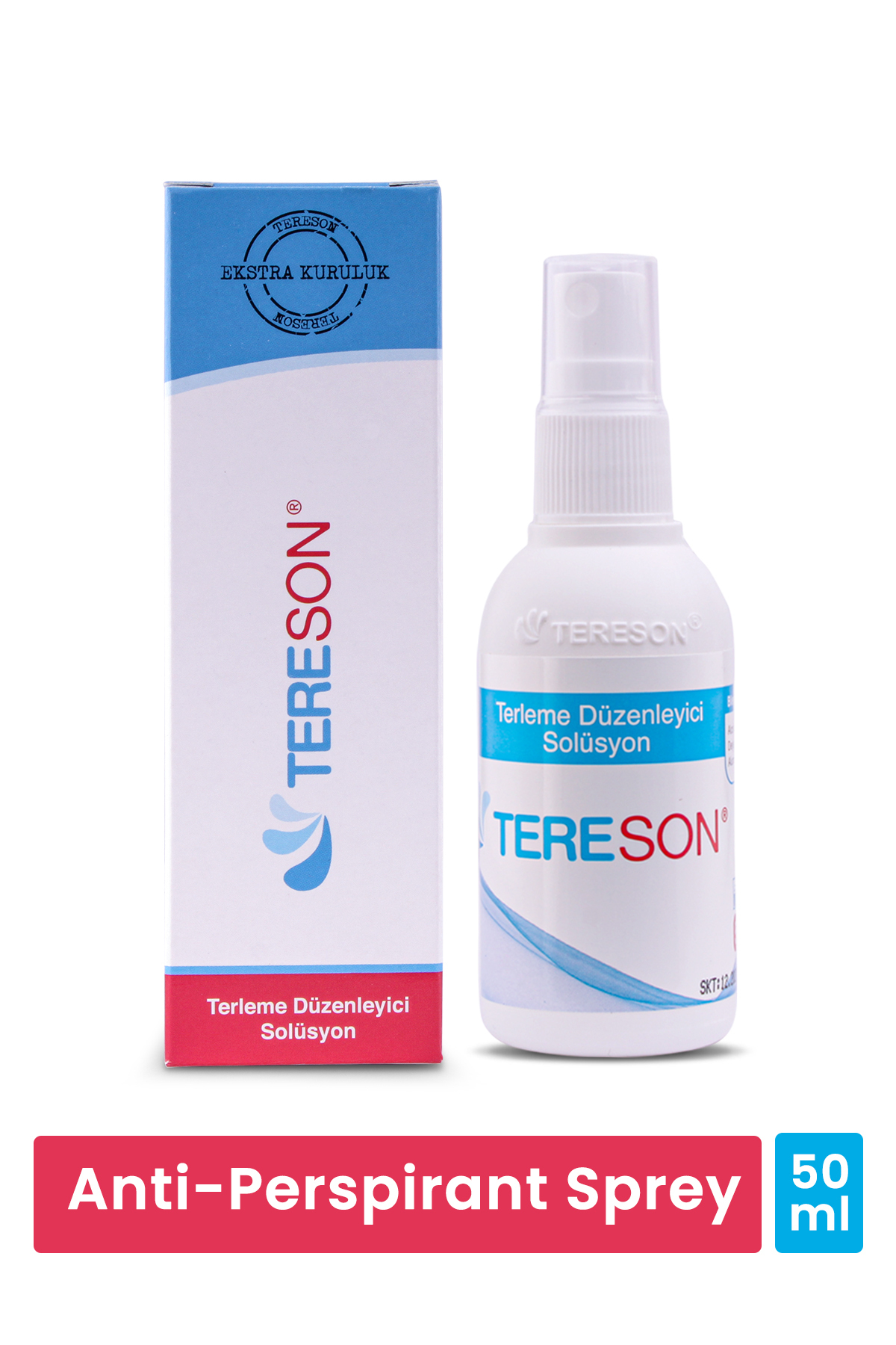 Tereson ضد تعریق اسپری پا و دست تهیه شده شخصی و سرپا Tereson 50 میلی لیتر