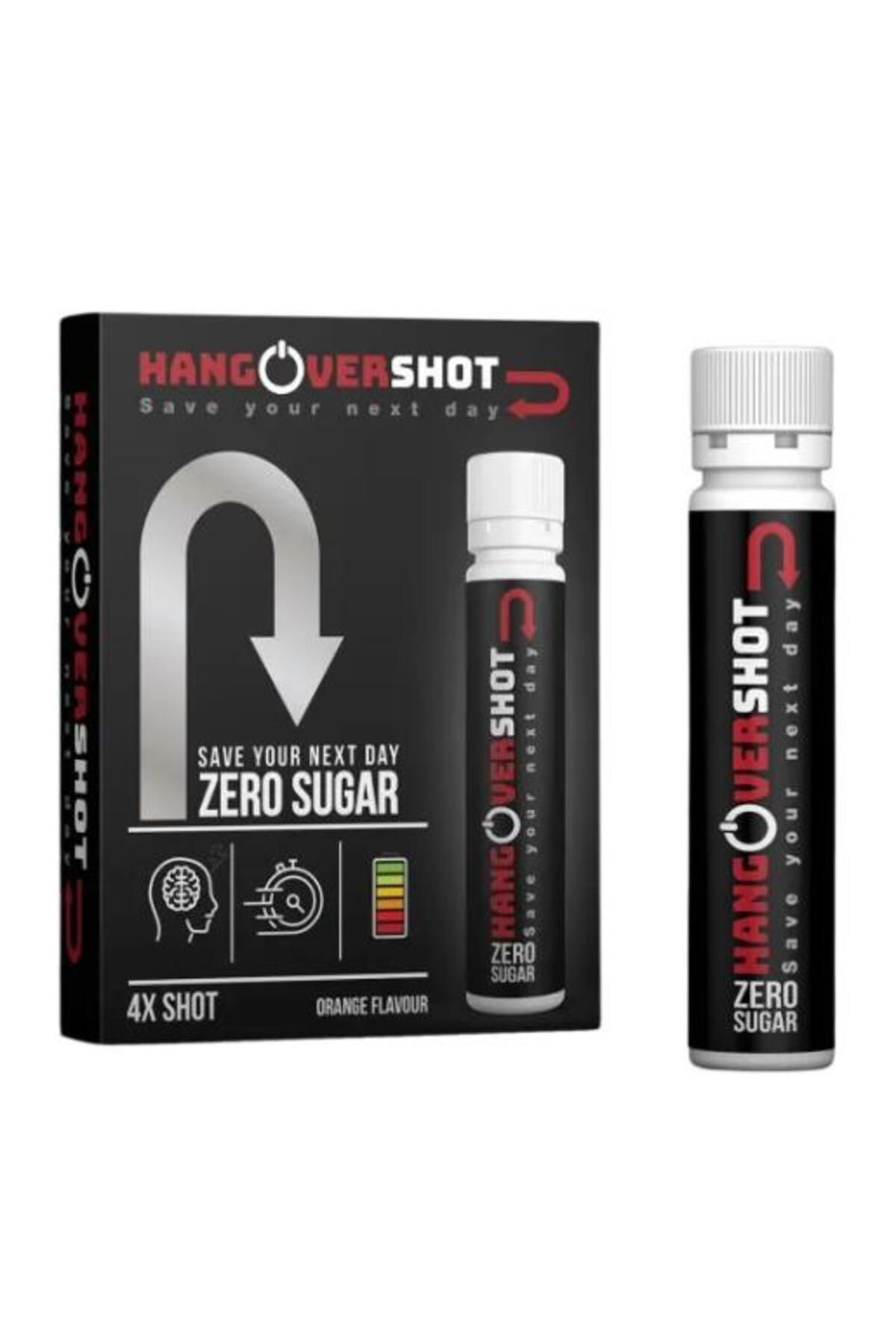 HANGOVERSHOT Zero Sugar Save Your Next Day 4*25