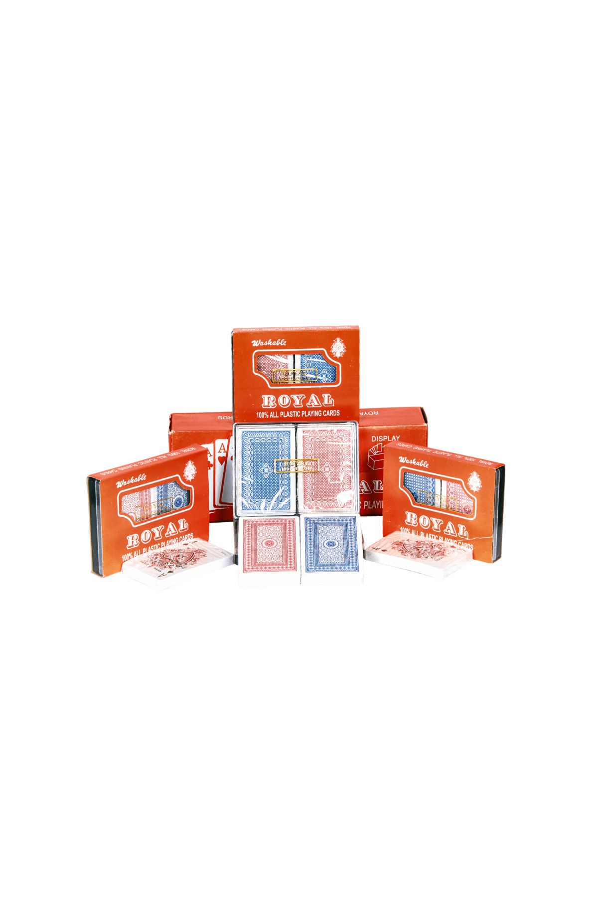 Plastik Oyun Kağıdı Royal ( 2'li set )