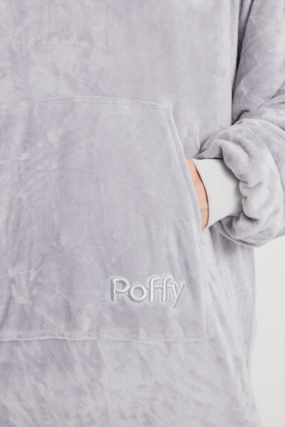 POFFY-Oversize Wearable Blanket ONE SIZE SO COMFORTABLE Unisex Hoodie Plush Hooded Sweatshirt 8