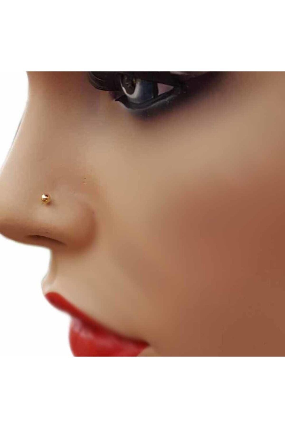 Skin colored nose hot sale ring