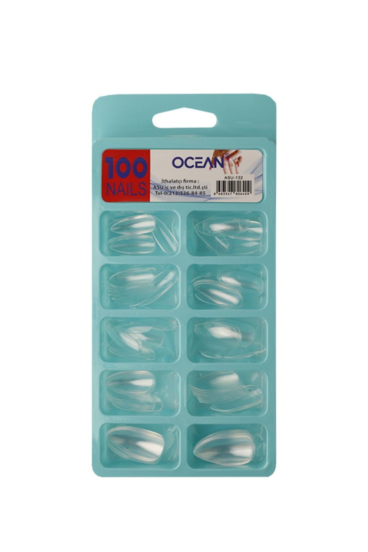 Ocean پروتز بادامی با جعبه 100 132 نیکل