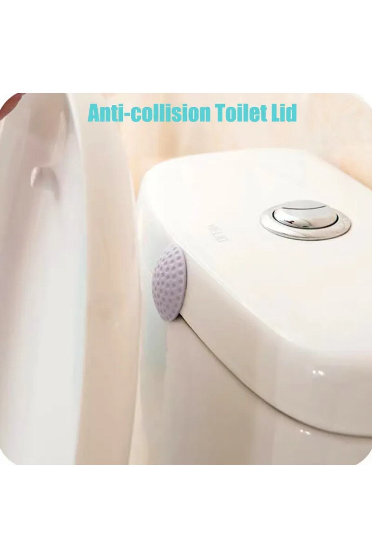 GELDİMİCOM-Silicone Door Stopper Buffer Adhesive Door Handle Stop Stopper Holder Pad Noise Cutter 6