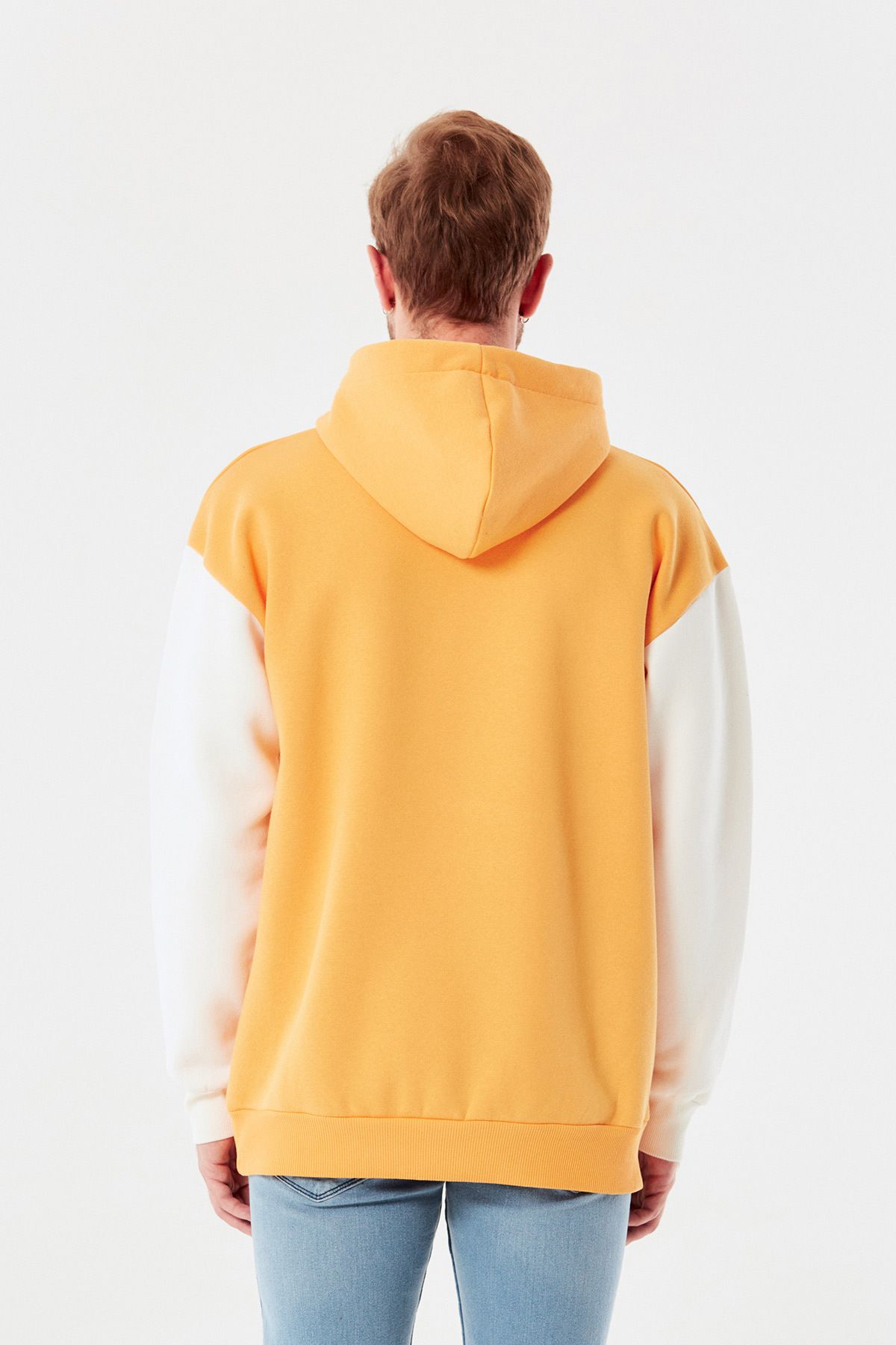 Fulla Moda-Farebná oversize mikina s kapucňou 8