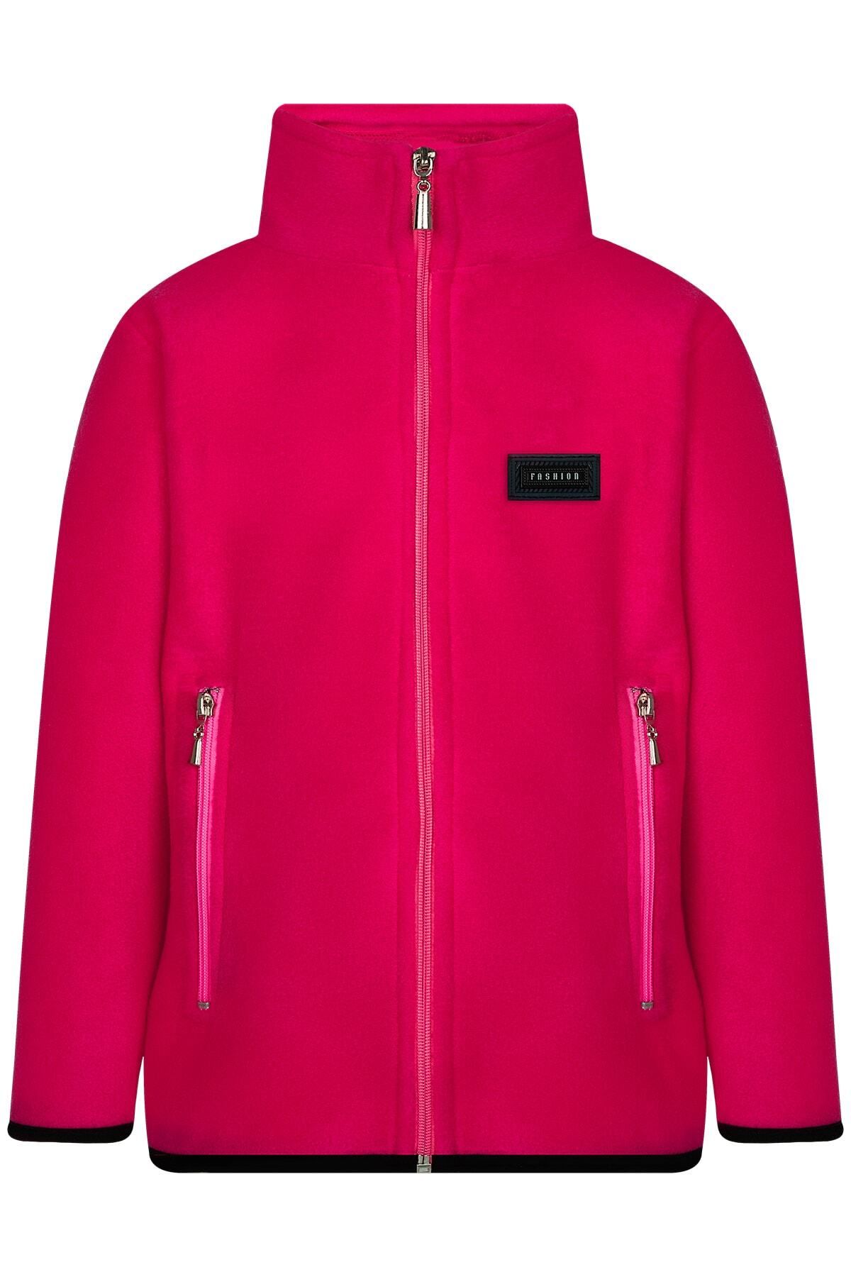 Calvin klein pink fleece deals jacket