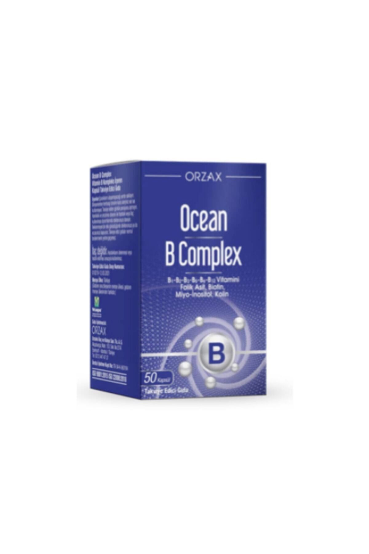 Ocean B Complex, 50 капсул, пищевая добавка dop9758653igo